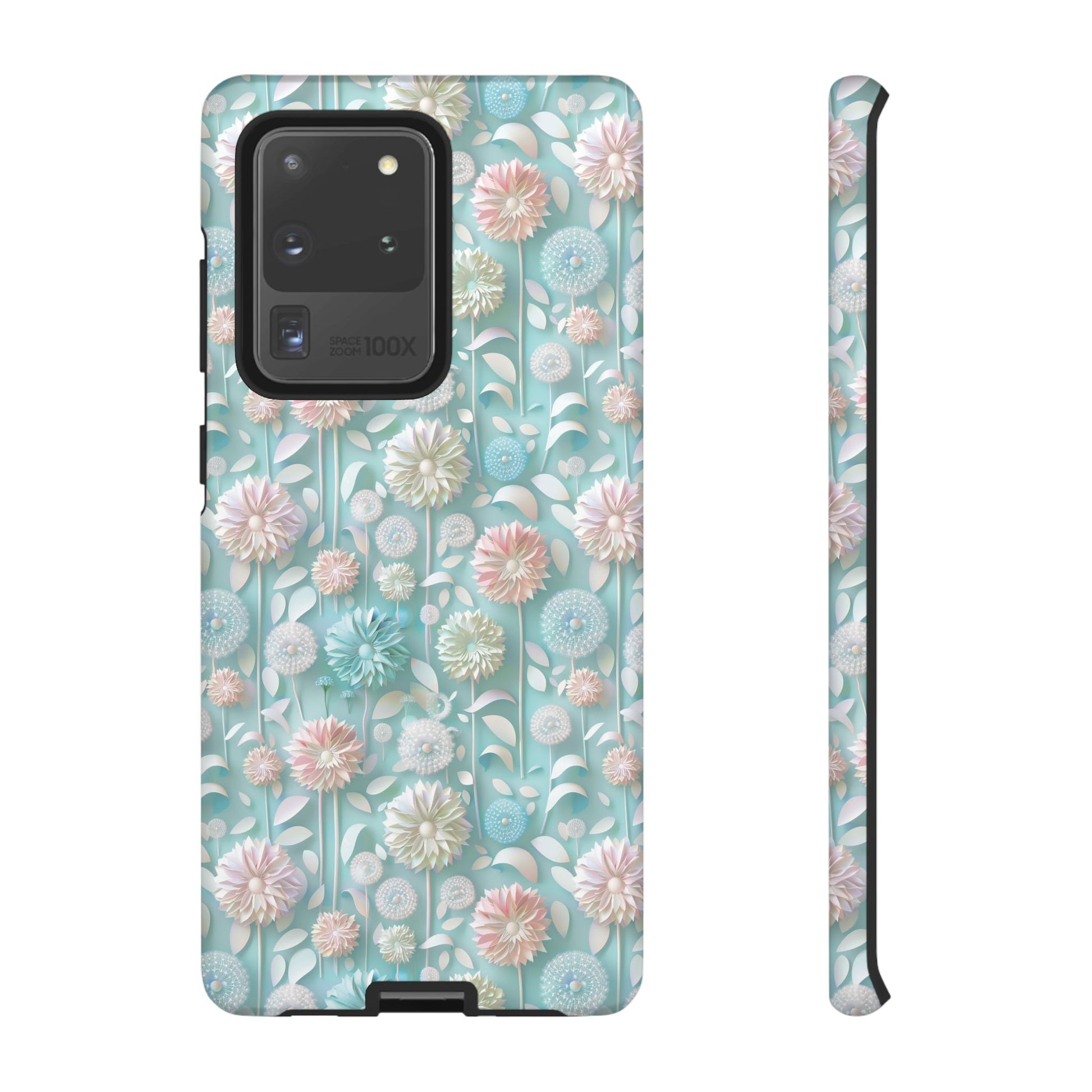 Pastel Floral Phone Case for iPhone & Samsung | Elegant and Slim Design with Shockproof Protection | Durable, Scratch-Resistant, and Lightweight | Stylish Accessory