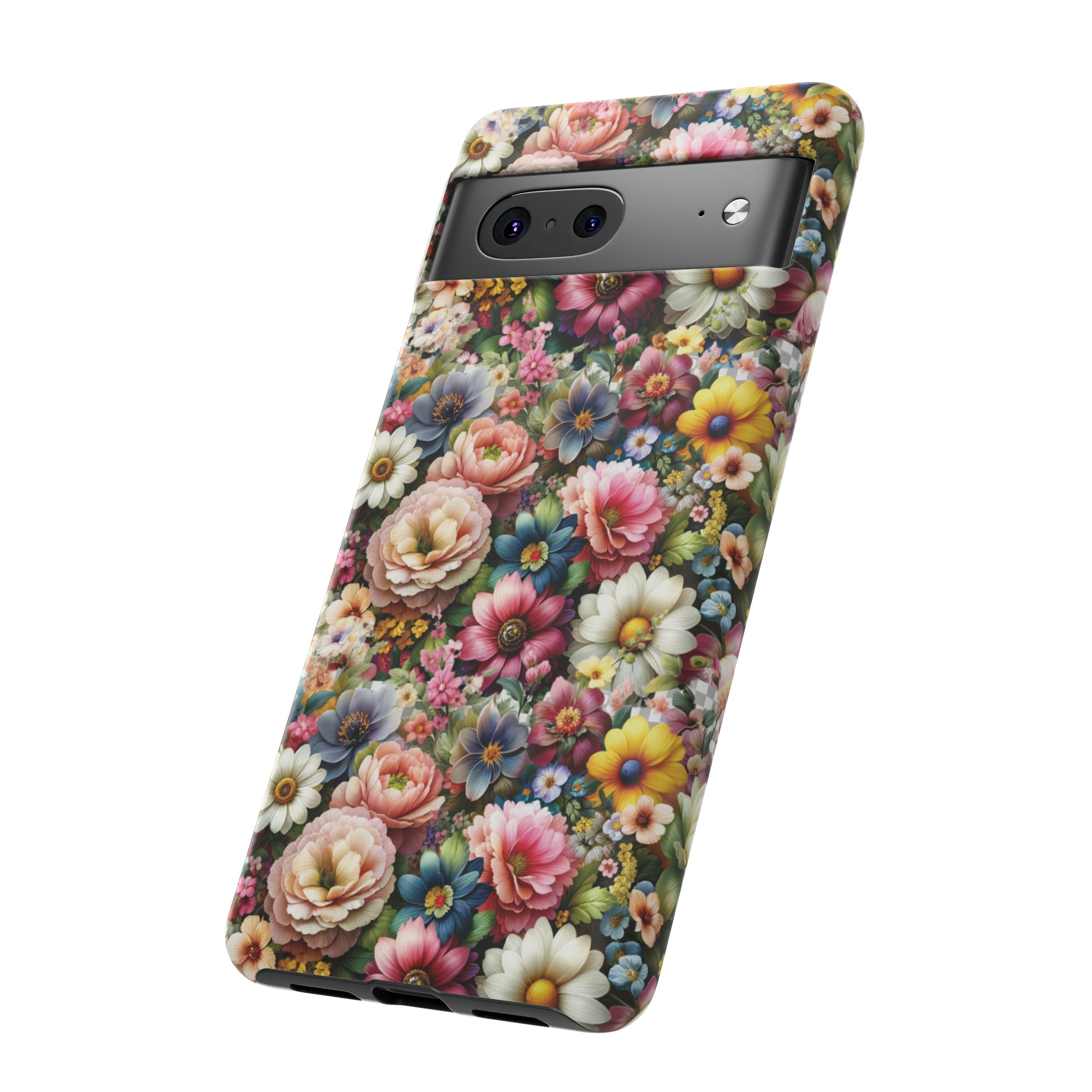 Floral Luxury Phone Tough Case Floral Elegant Durable Stylish for Modern Devices iPhone 15, Samsung iPhone Samsung Accessory Gift for Her.