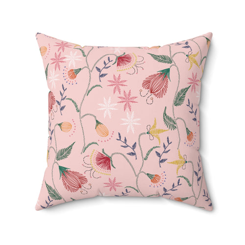 Bohemian Wildflower Garden Decorative Pillow Add a Touch of Floral Elegance to Your Space Bedroom Pillow Gift for Mom, Comfort for Bedroom or Housewarming Gift New House, Bridal Shower Gift - MRSBYVALLE