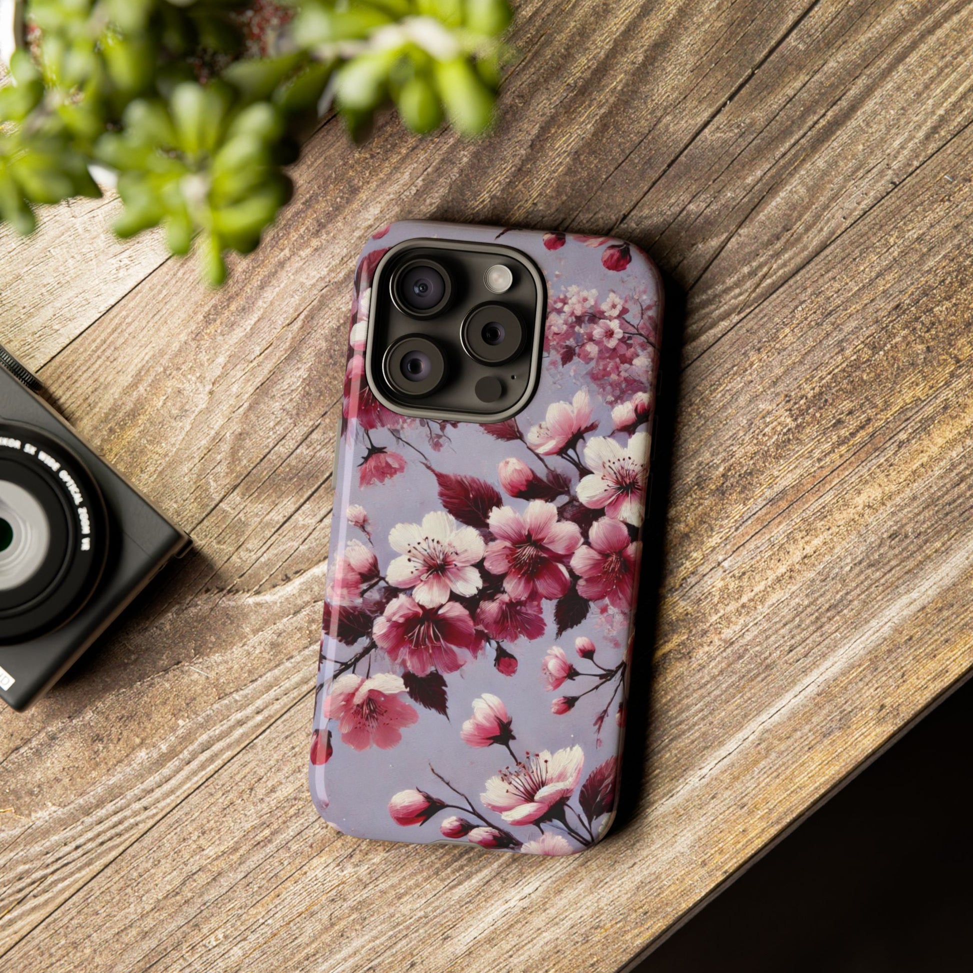 Lavender Floral Phone Case | Fall-Inspired Protective Cover for iPhone, Samsung & Pixel – Perfect Gift for Her