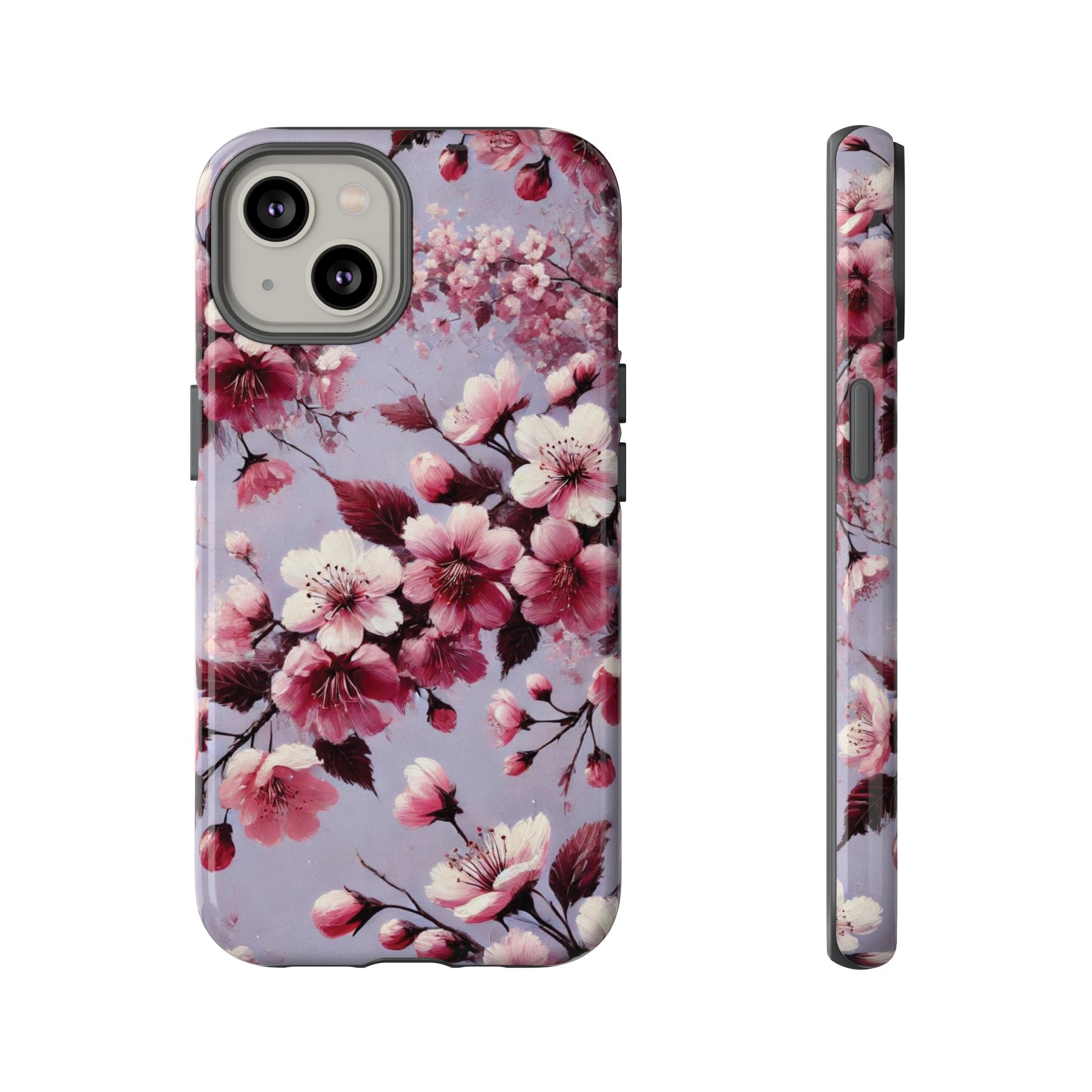 Lavender Floral Fall Phone Case for iPhone 16 pro15 14 13 12  21 23 Samsung, and Pixel | Stylish Protective Cover Gift for Her Perfect for Floral Lover