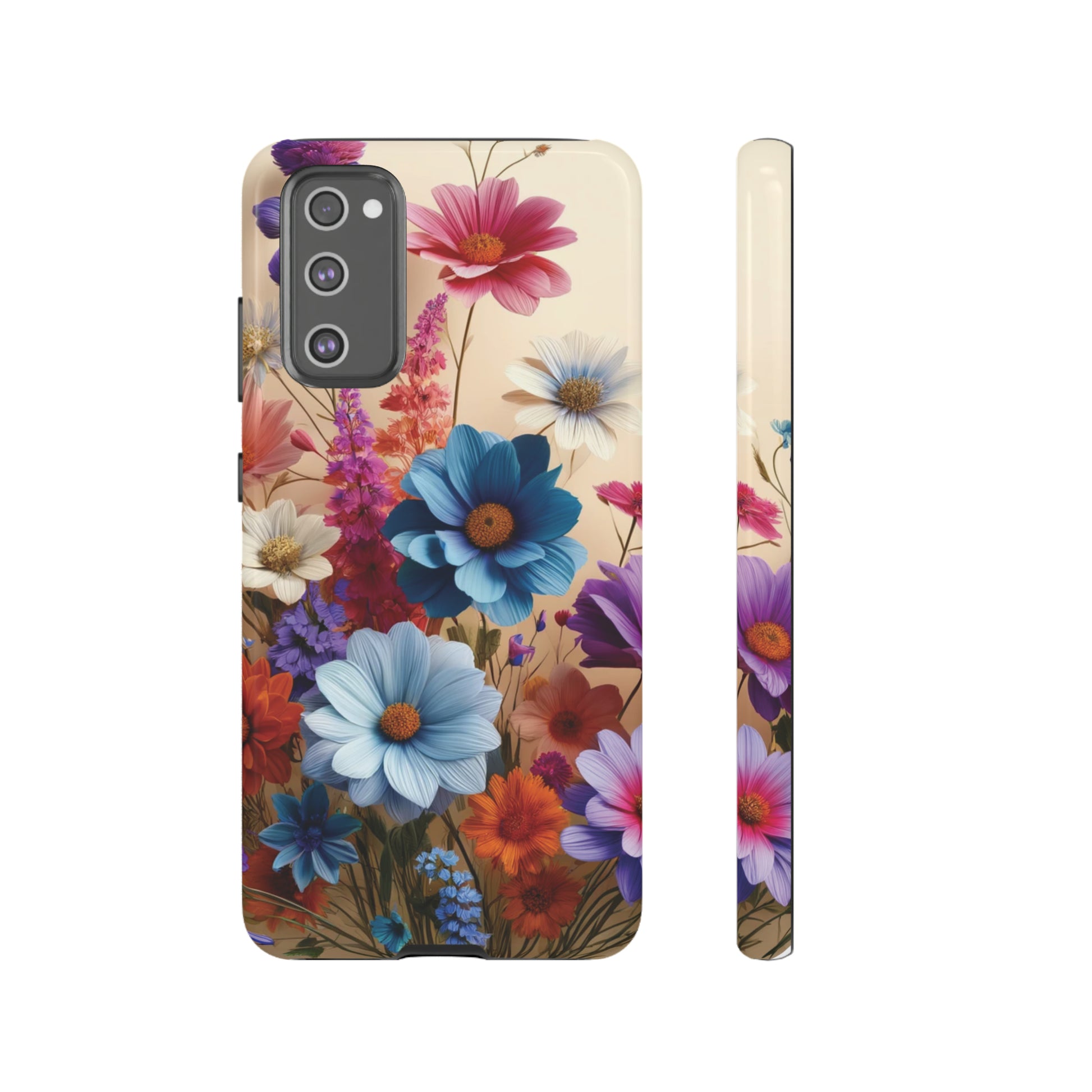 Best Phone Case Floral 3D Illusion Luxury Tough Case Floral Elegant Durable Stylish for Modern Devices iPhone 15, Samsung iPhone Samsung Accessory Gift for Her.