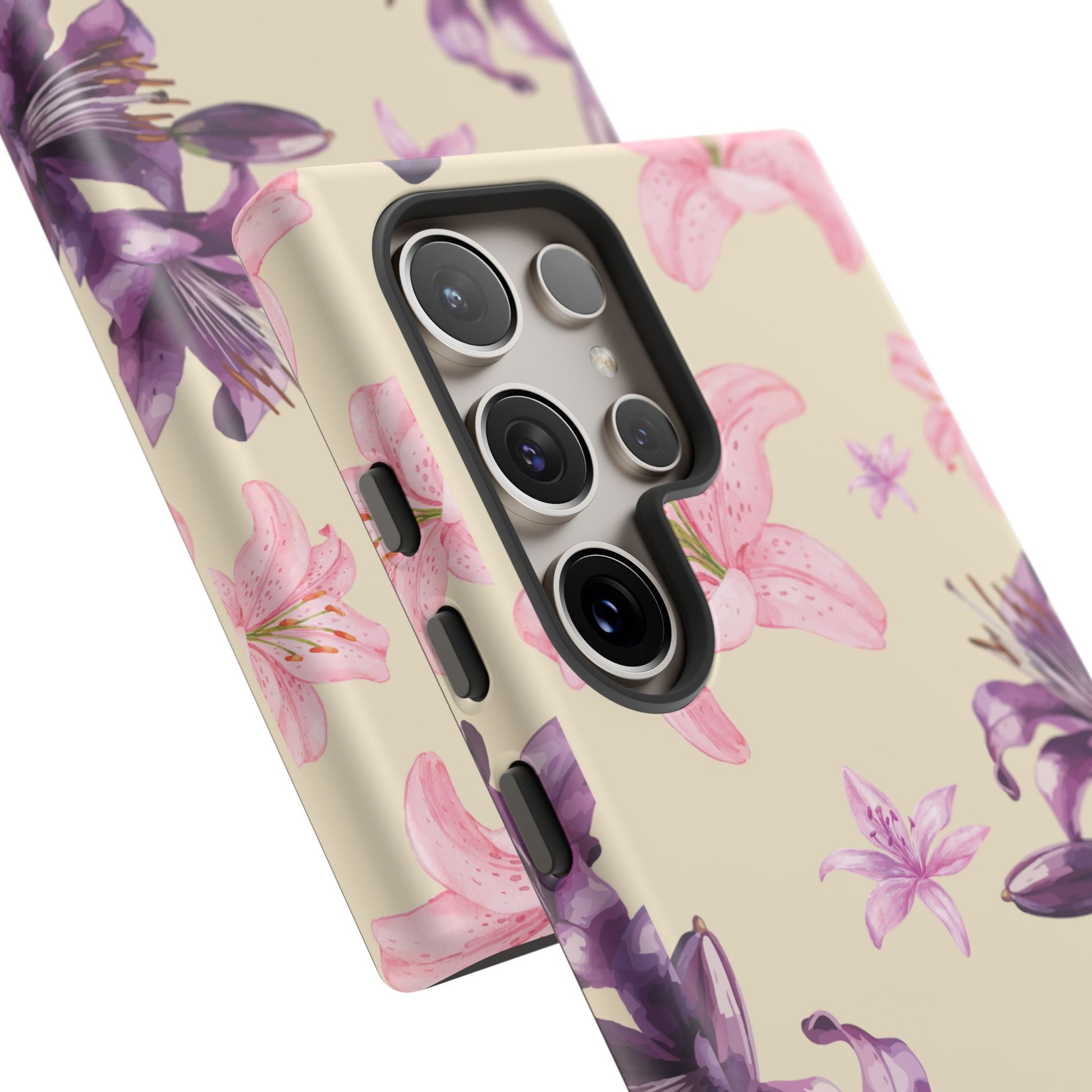 Blooming Tiger Lily Phone Case - Compatible with iPhone, Samsung, and Pixel | Stylish Protective Cover Gift for Her Perfect for Floral Lover