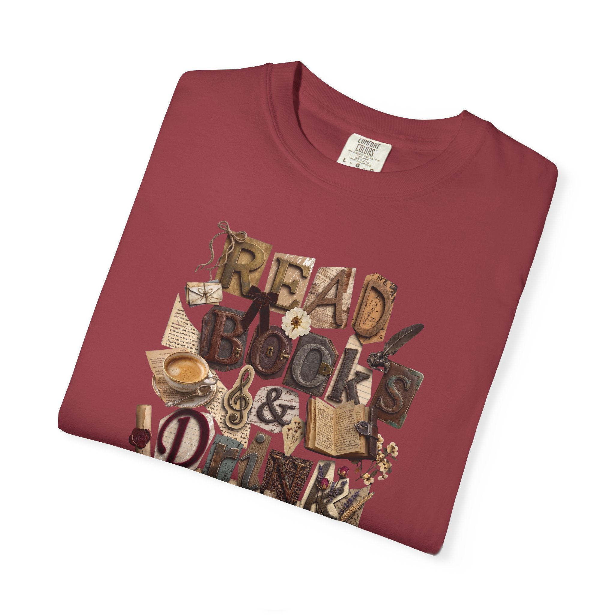Read Books Drink Coffee T-Shirt | Book Lover Shirt | Coffee Lover Gift | Reader Tee | Bibliophile Shirt | Cozy Reading Aesthetic