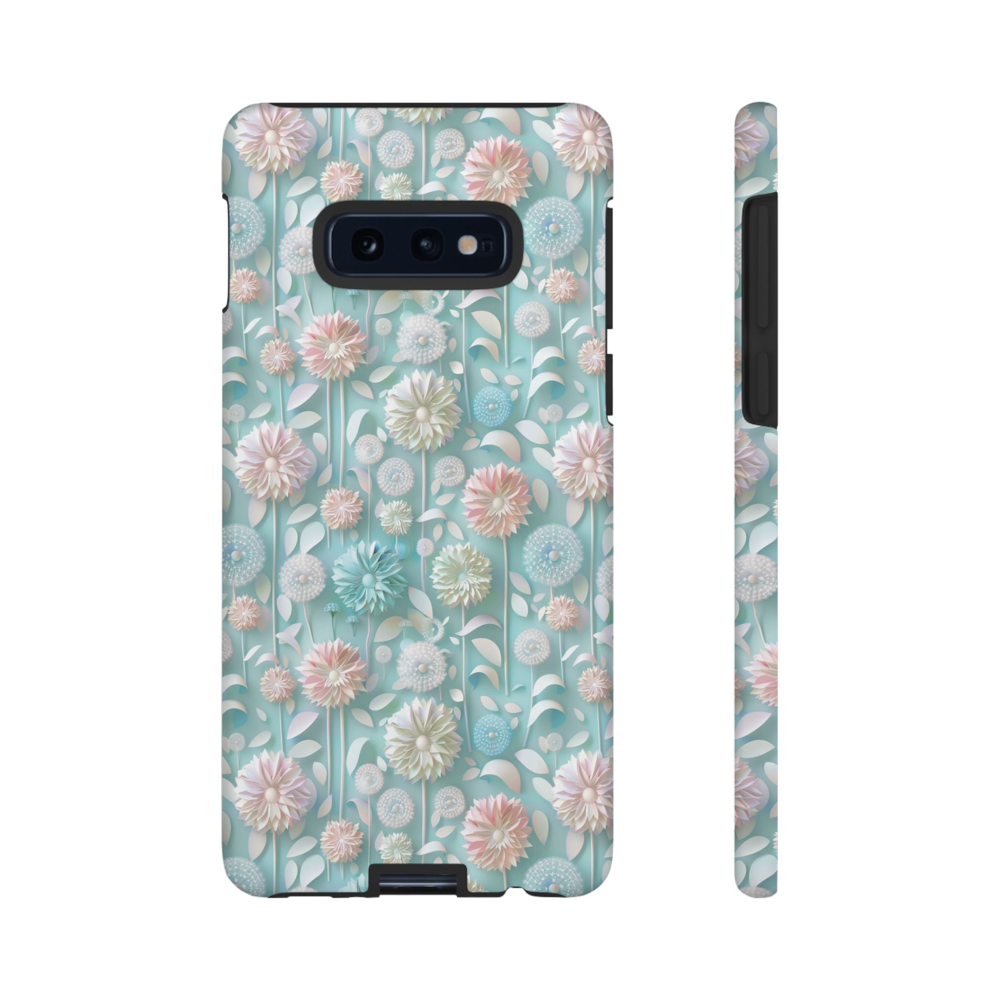 Pastel Floral Phone Case for iPhone & Samsung | Elegant and Slim Design with Shockproof Protection | Durable, Scratch-Resistant, and Lightweight | Stylish Accessory