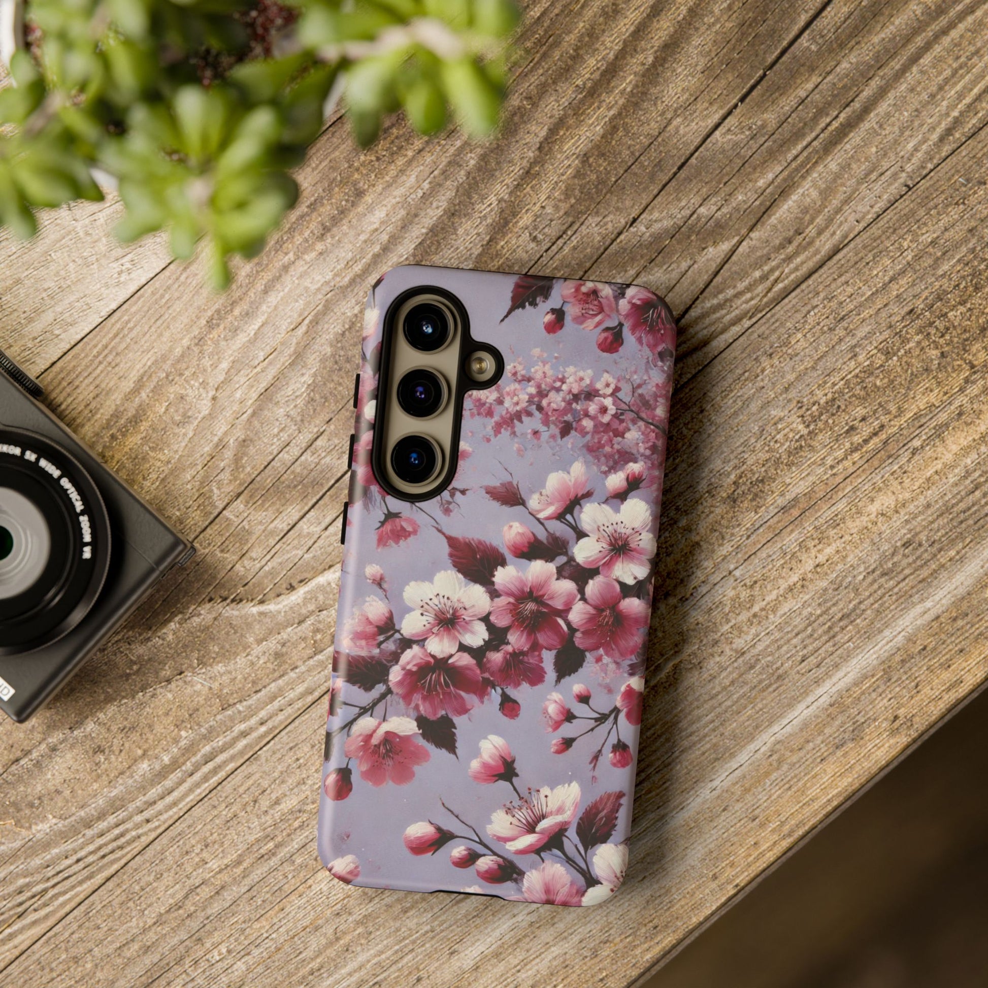 Lavender Floral Fall Phone Case for iPhone 16 pro15 14 13 12  21 23 Samsung, and Pixel | Stylish Protective Cover Gift for Her Perfect for Floral Lover - MRSBYVALLE