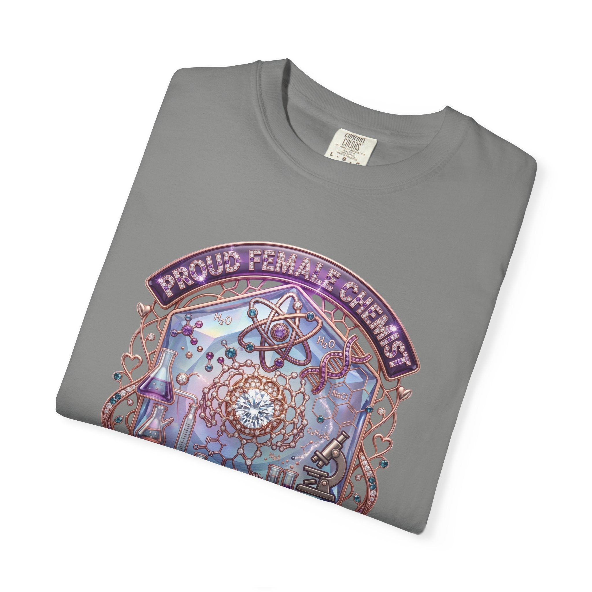 T-Shirt 'Unstoppable' Scientist Leader Achiever Graphic Tee Proud Chemist. Scientist. Leader. Unstoppable. STEM Graphic Tee