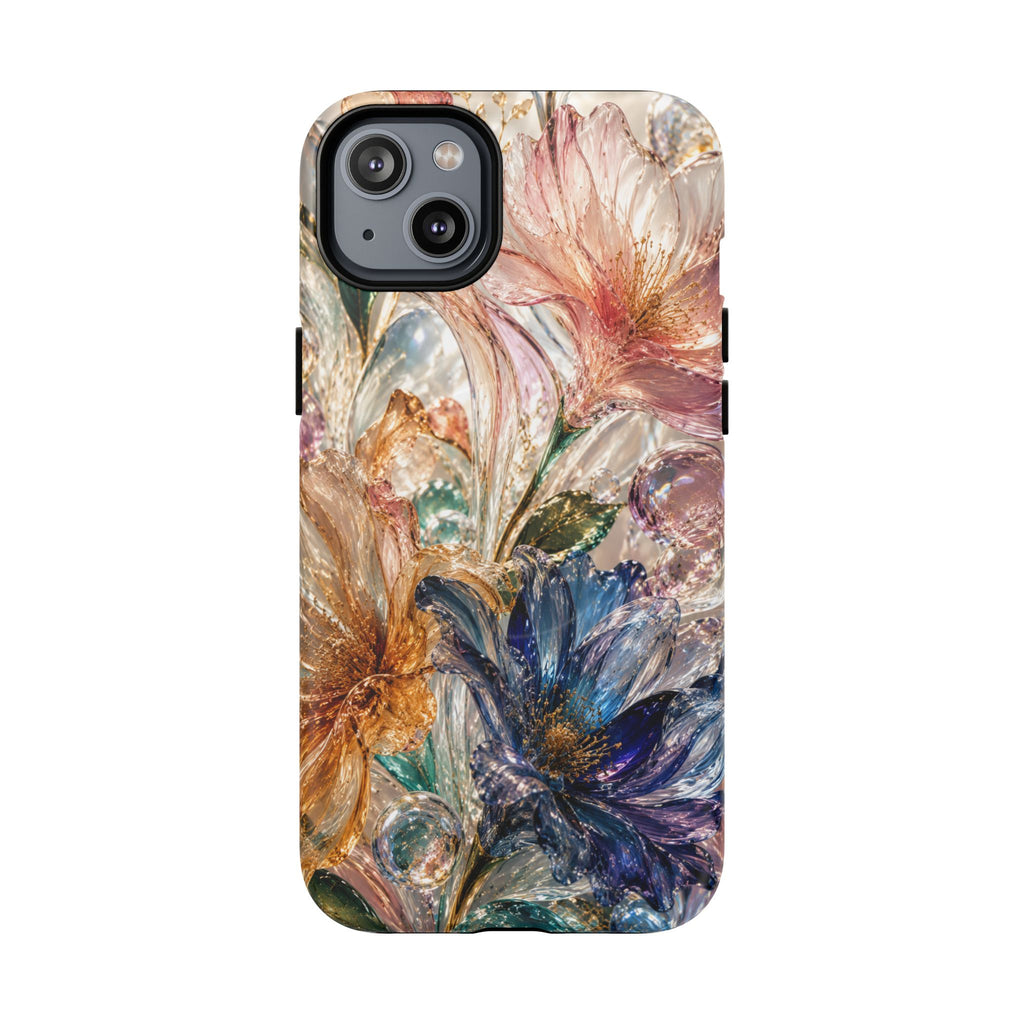 Watercolor Floral Artwork phone case | Tough Magnetic Cases
