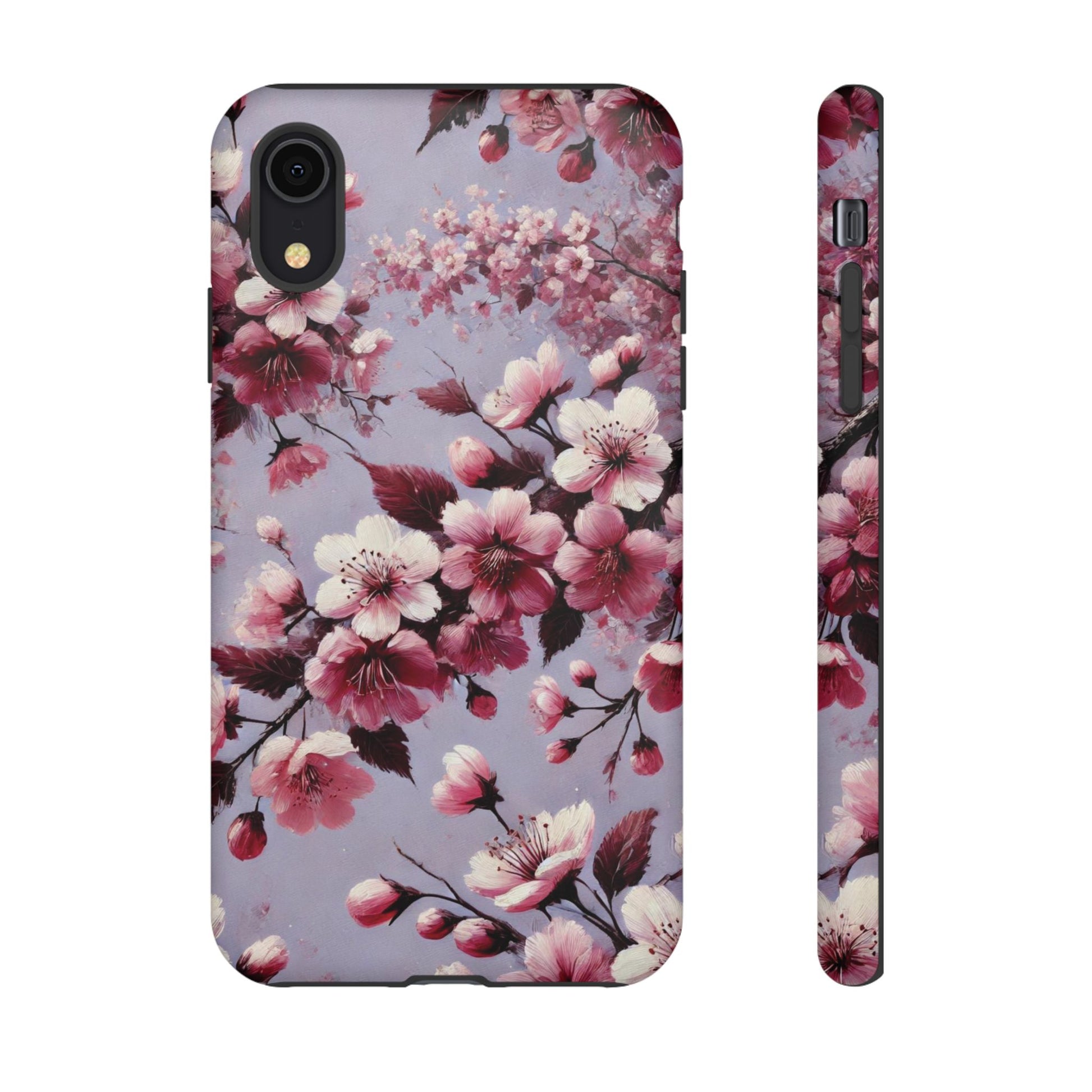 Lavender Floral Fall Phone Case for iPhone 16 pro15 14 13 12  21 23 Samsung, and Pixel | Stylish Protective Cover Gift for Her Perfect for Floral Lover - MRSBYVALLE