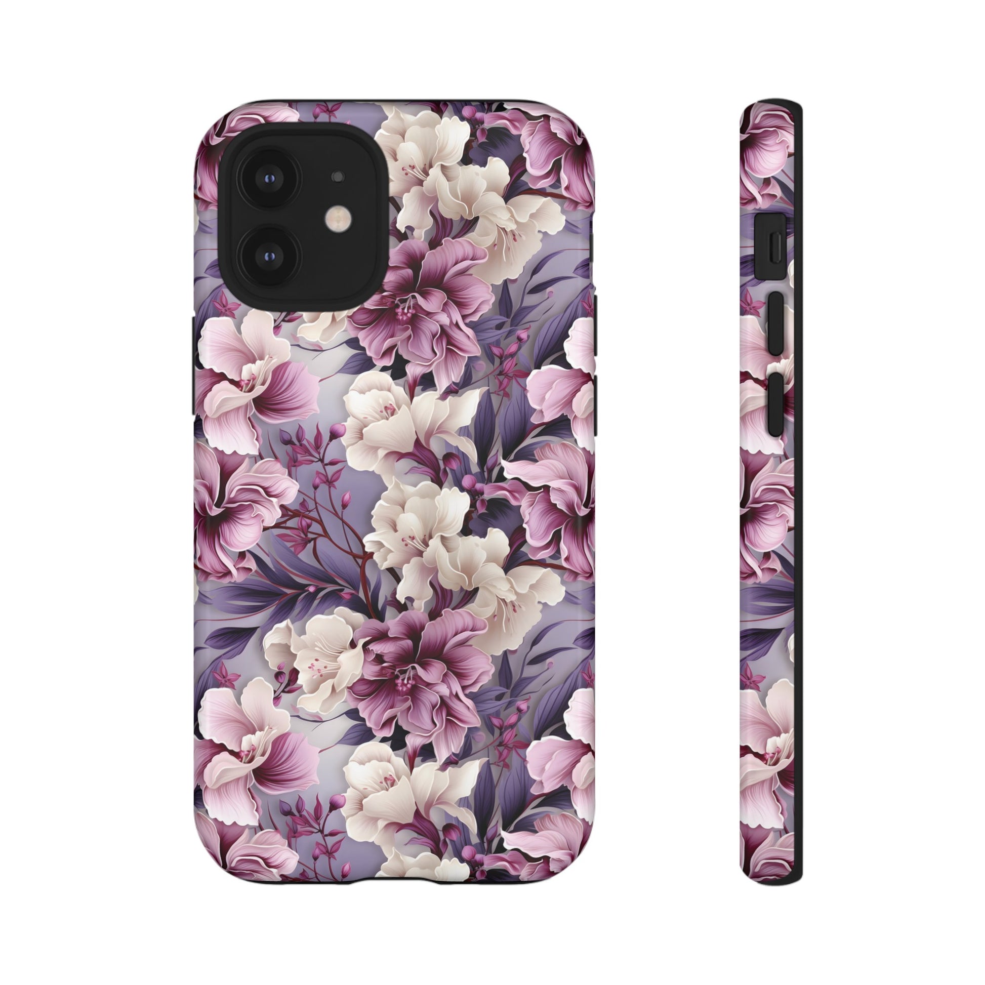 Lavender Flowers Protective Phone Case Gift for Her Phone 15, Samsung iPhone Samsung Gift for Her Case iPhone 15, Samsung