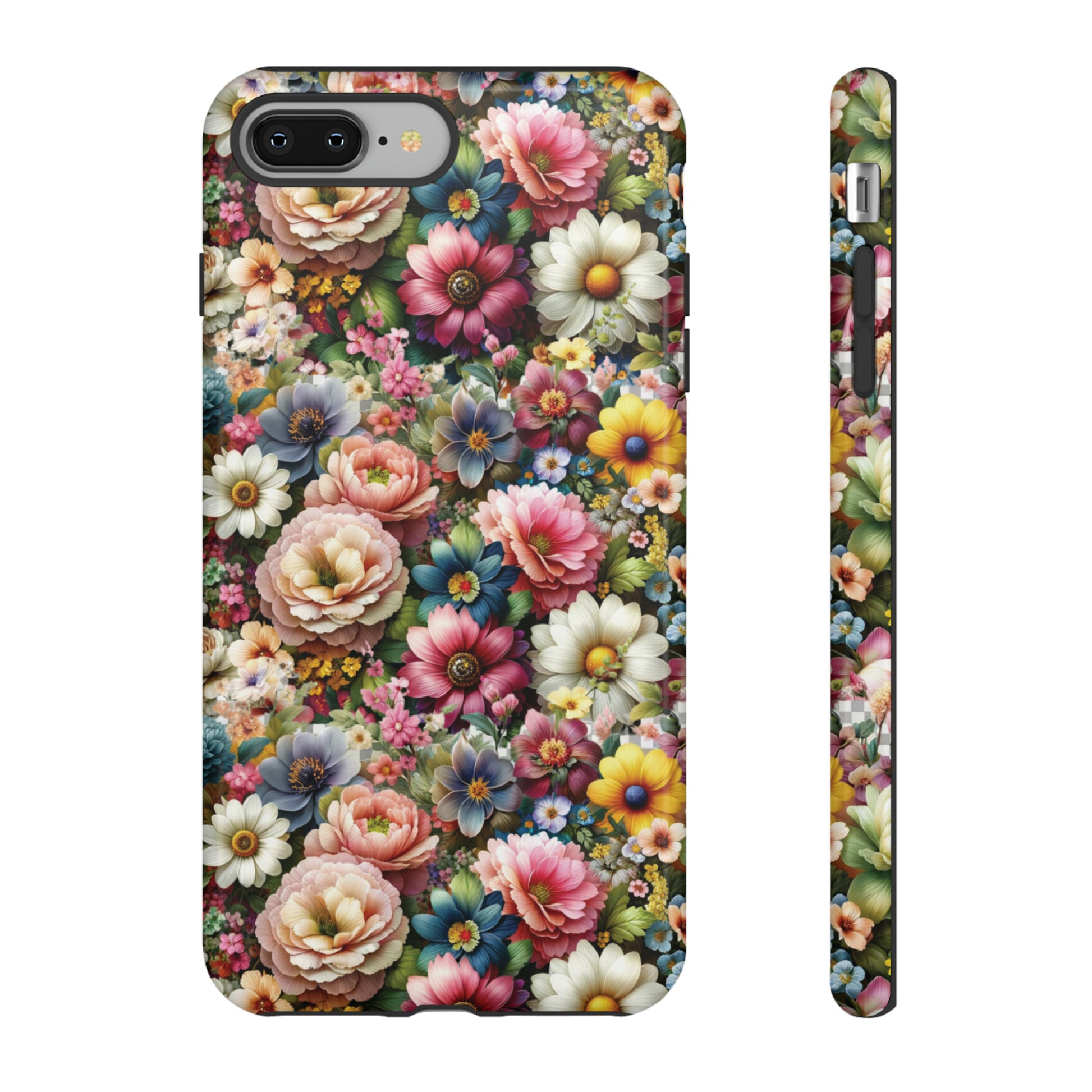 Floral Luxury Phone Tough Case Floral Elegant Durable Stylish for Modern Devices iPhone 15, Samsung iPhone Samsung Accessory Gift for Her.