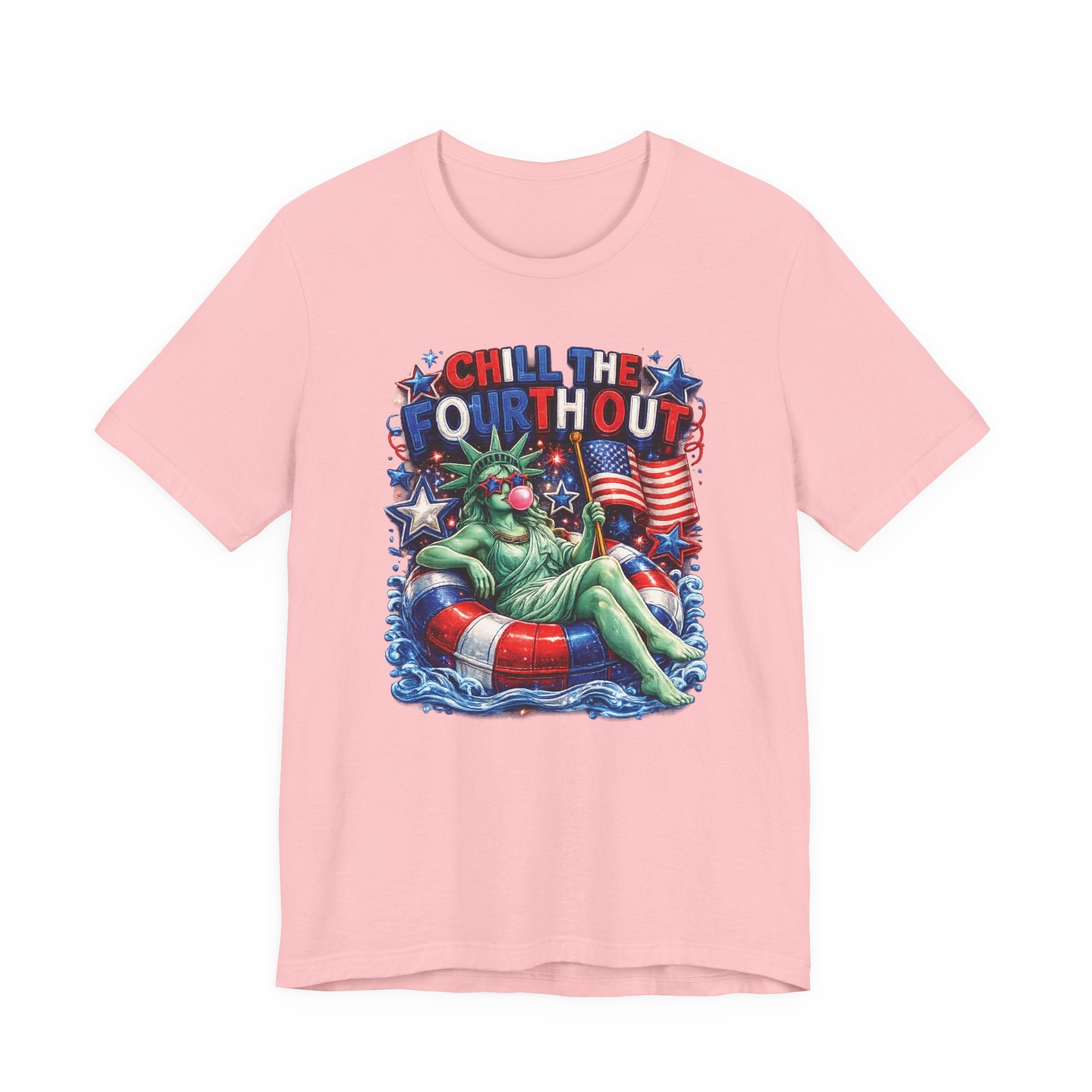 T-shirt amusant CHILL the Fourth UP – T-shirt patriotique pour le 4 juillet