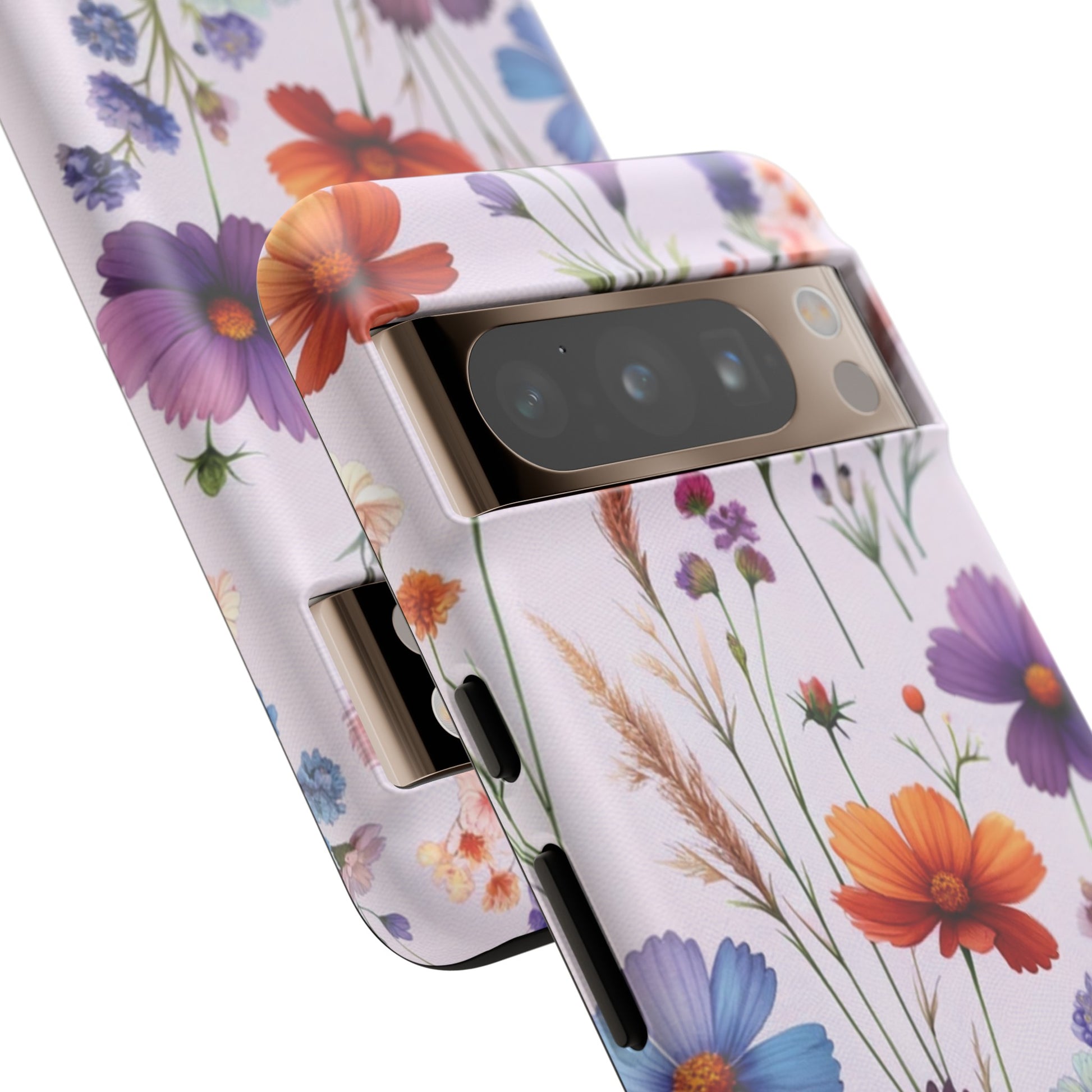 Lavender Wildflowers Protective Phone Case Gift for Her Phone 15, Samsung iPhone Samsung Gift for Her Case iPhone 15, Samsung iPhone Samsung Accessory Gift for Her.