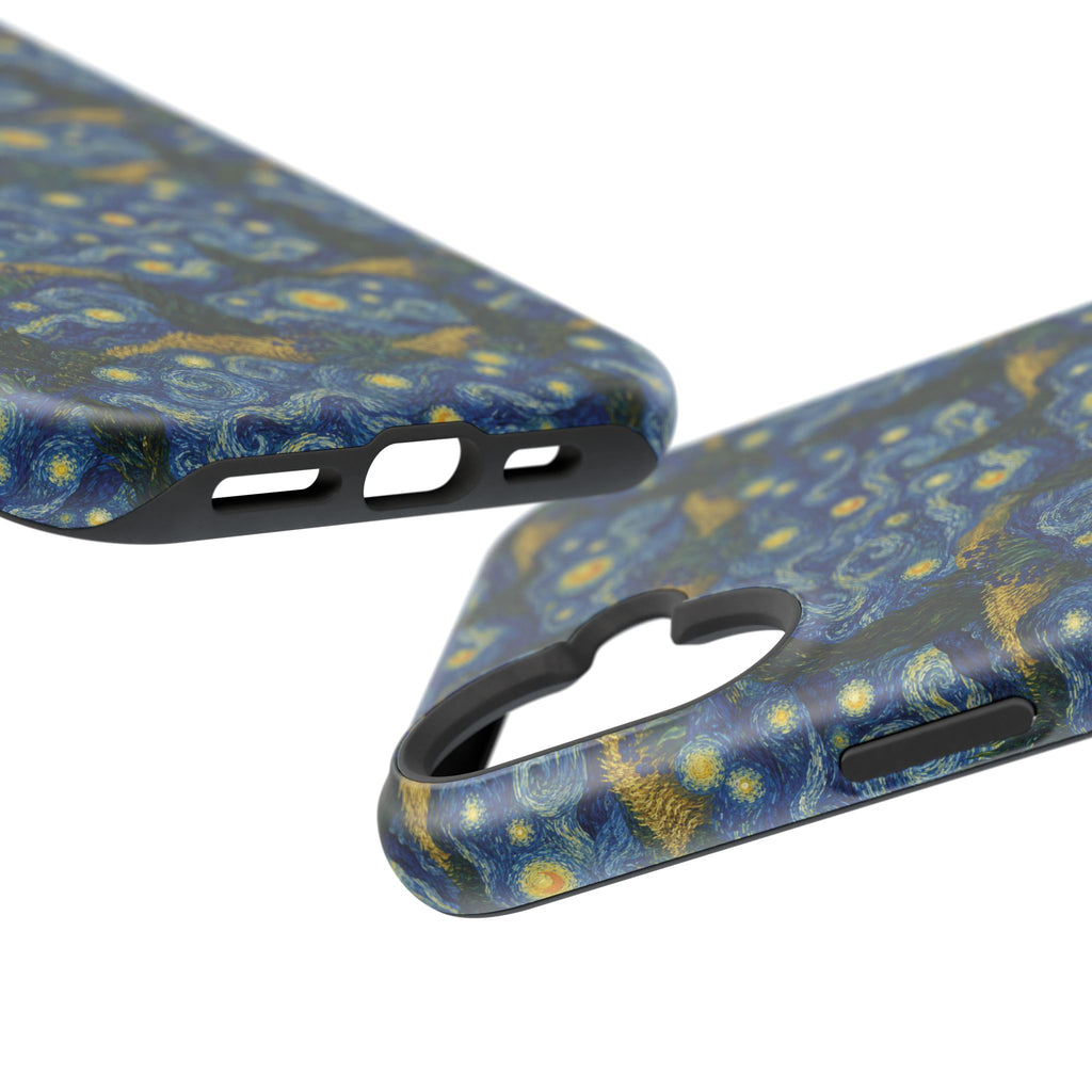 Van Gogh Illusion Magnetic Phone Case — Elegant Impact‑Resistant Art Lover Design