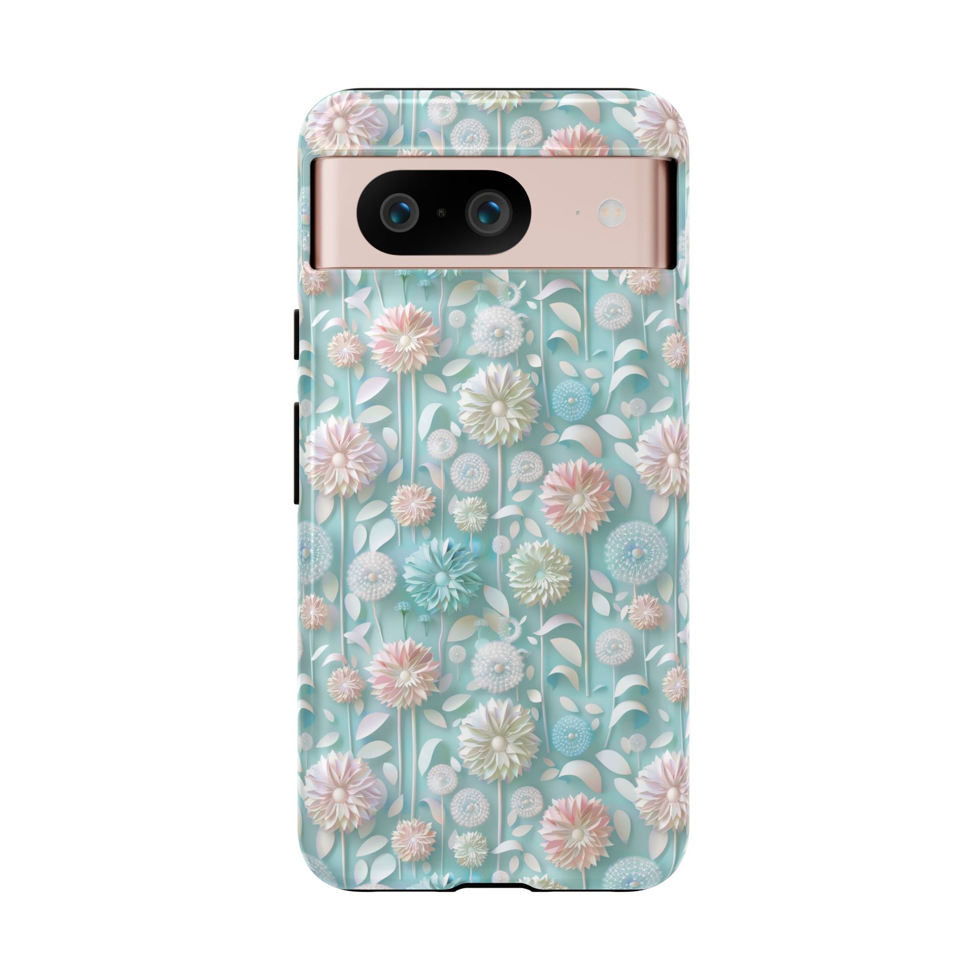 Pastel Floral Phone Case for iPhone & Samsung | Elegant and Slim Design with Shockproof Protection | Durable, Scratch-Resistant, and Lightweight | Stylish Accessory