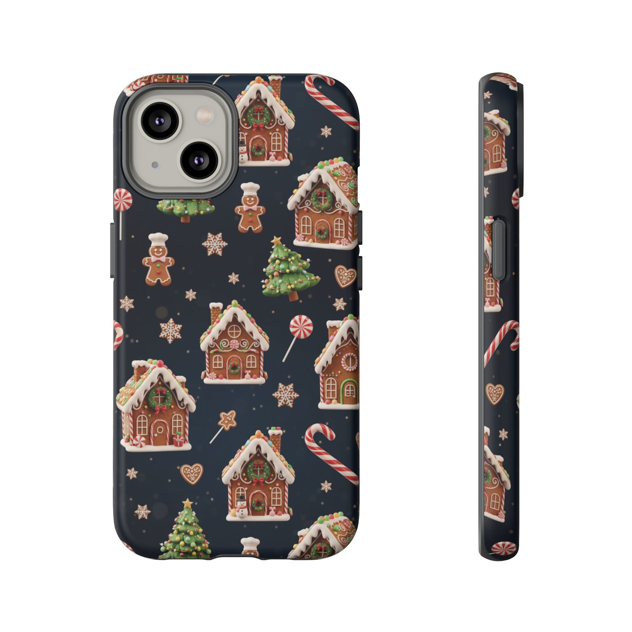 3D Gingerbread House Christmas Phone Case | Premium Holiday Gift Cover for iPhone 17, iPhone, and Samsung Galaxy Gift for Her or Him
