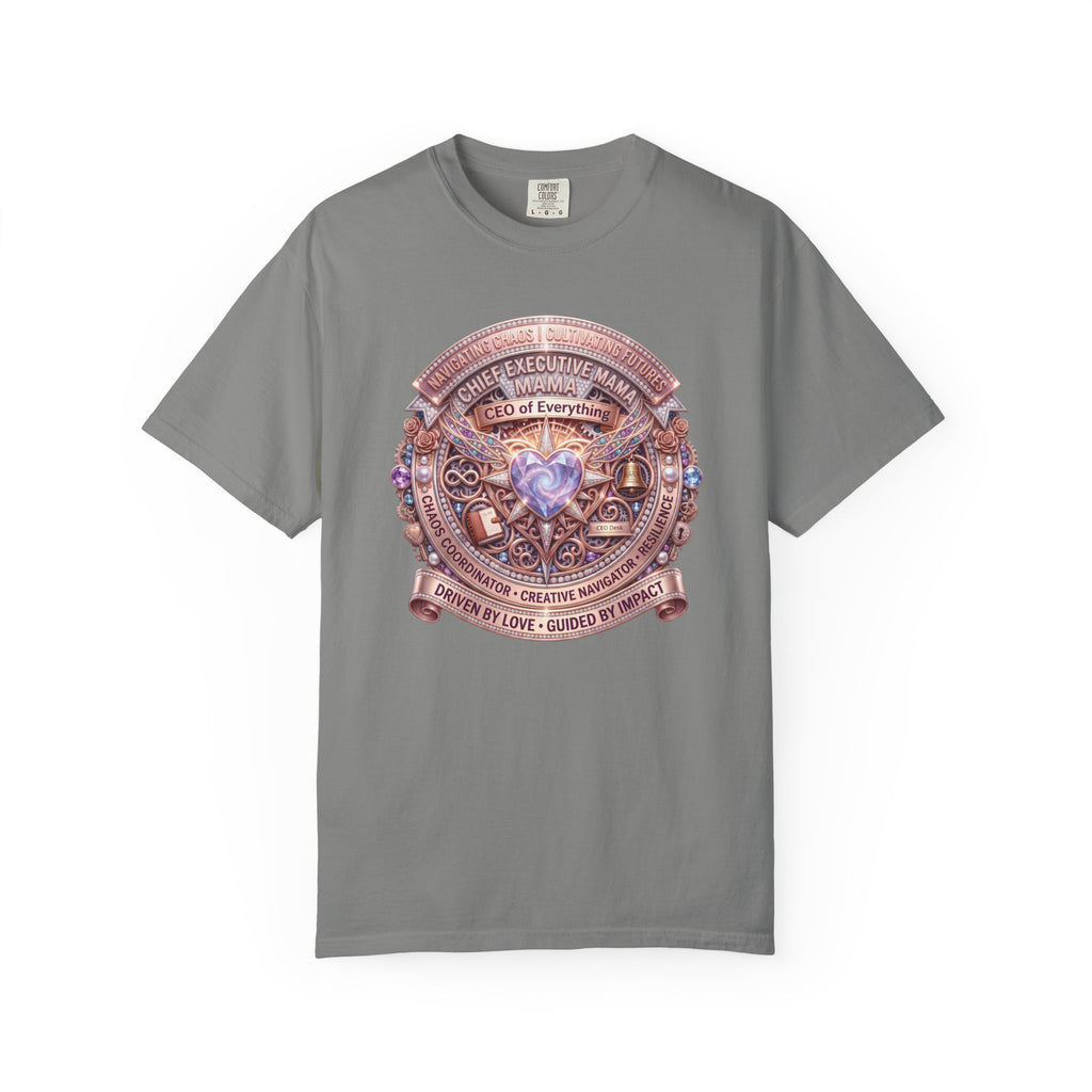 Mama: CEO of Everything Graphic Tee | Funny Mom T-Shirt for Busy Moms