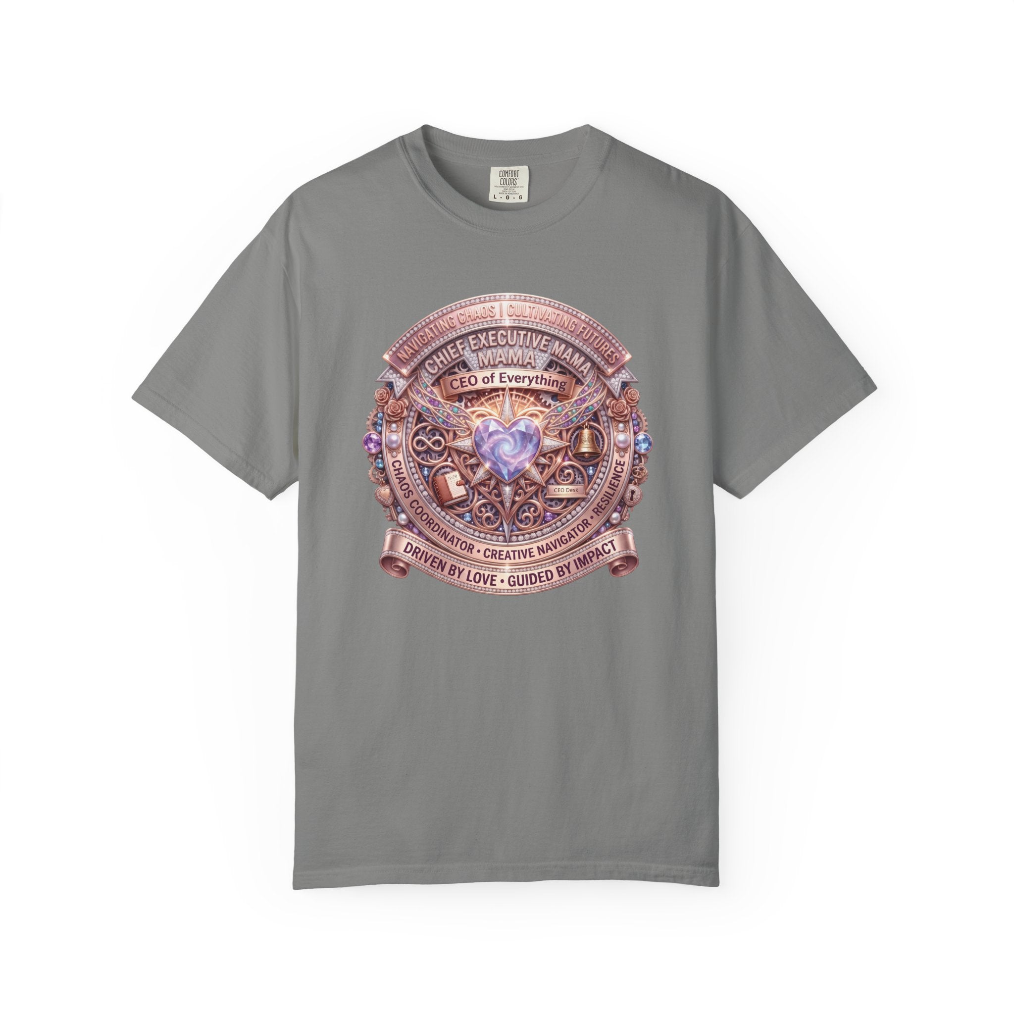 Mama: CEO of Everything Graphic Tee | Funny Mom T-Shirt for Busy Moms