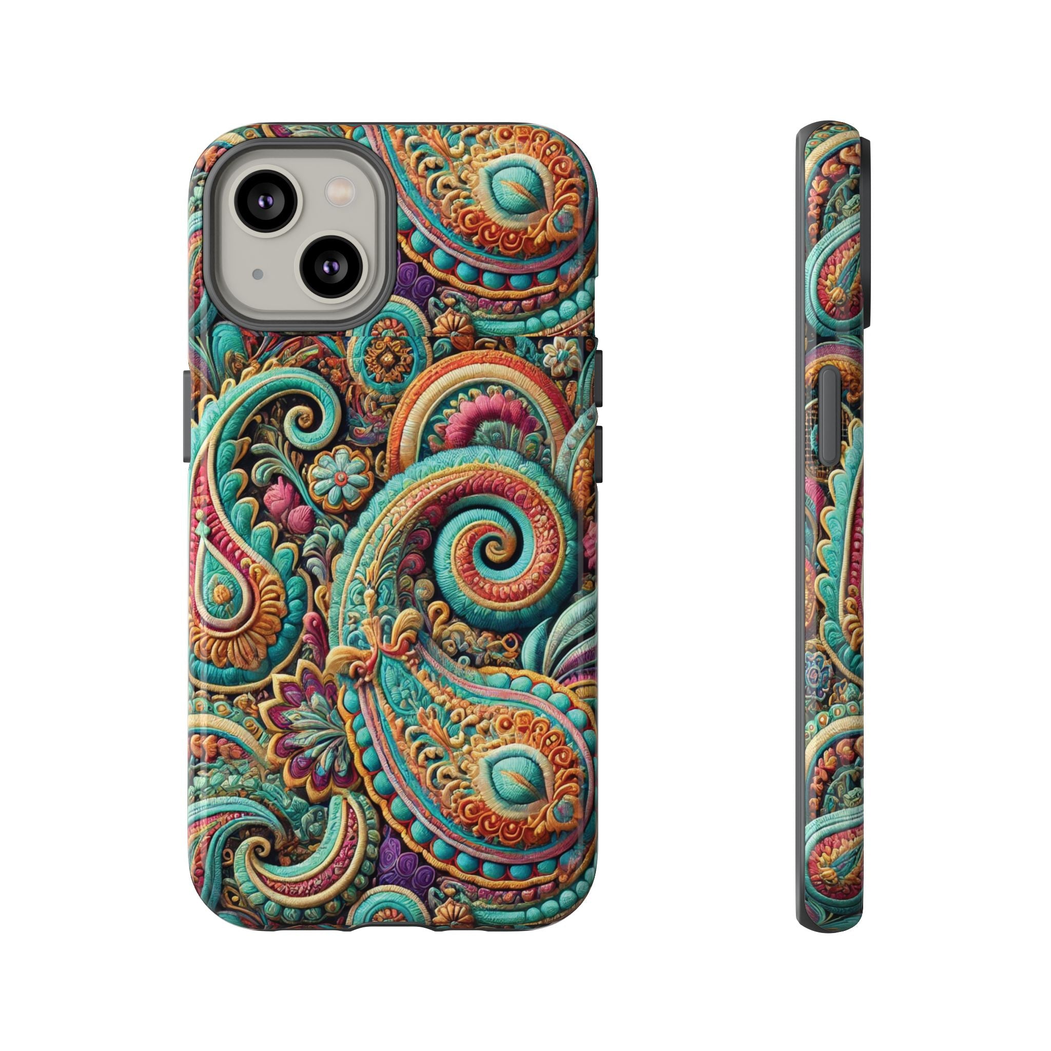 Best Paisley Phone Case Tough, Faithful Phone Cases & Religious iPhone Accessories: Protect Your Device & Show Perfect Gift for Her