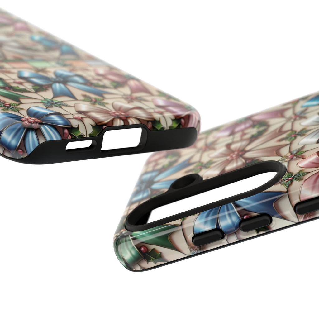 Coquette Bows Pastel Phone Case for iPhone 17 ,  15 14 13 12  21 23 Samsung, and Pixel | Stylish Protective Cover Gift for Her Perfect for Floral Lover