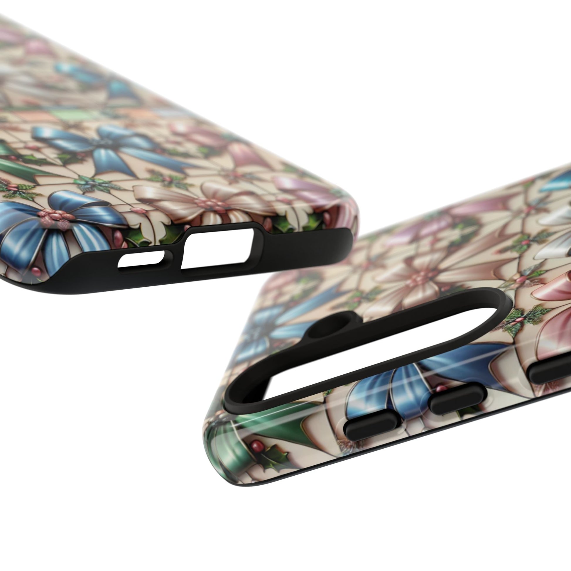 Coquette Bows Pastel Phone Case for iPhone 17 ,  15 14 13 12  21 23 Samsung, and Pixel | Stylish Protective Cover Gift for Her Perfect for Floral Lover