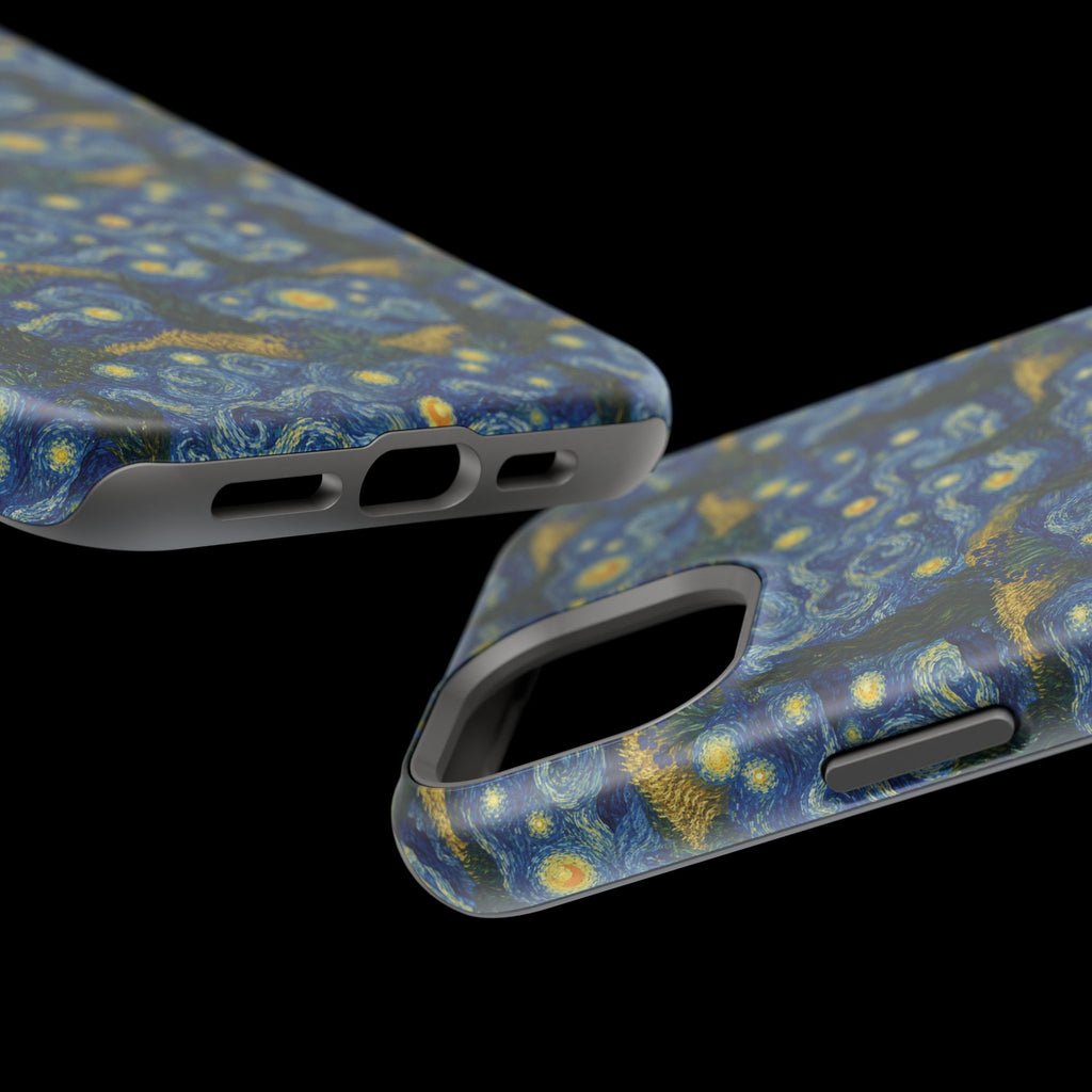 Van Gogh Illusion Magnetic Phone Case — Elegant Impact‑Resistant Art Lover Design