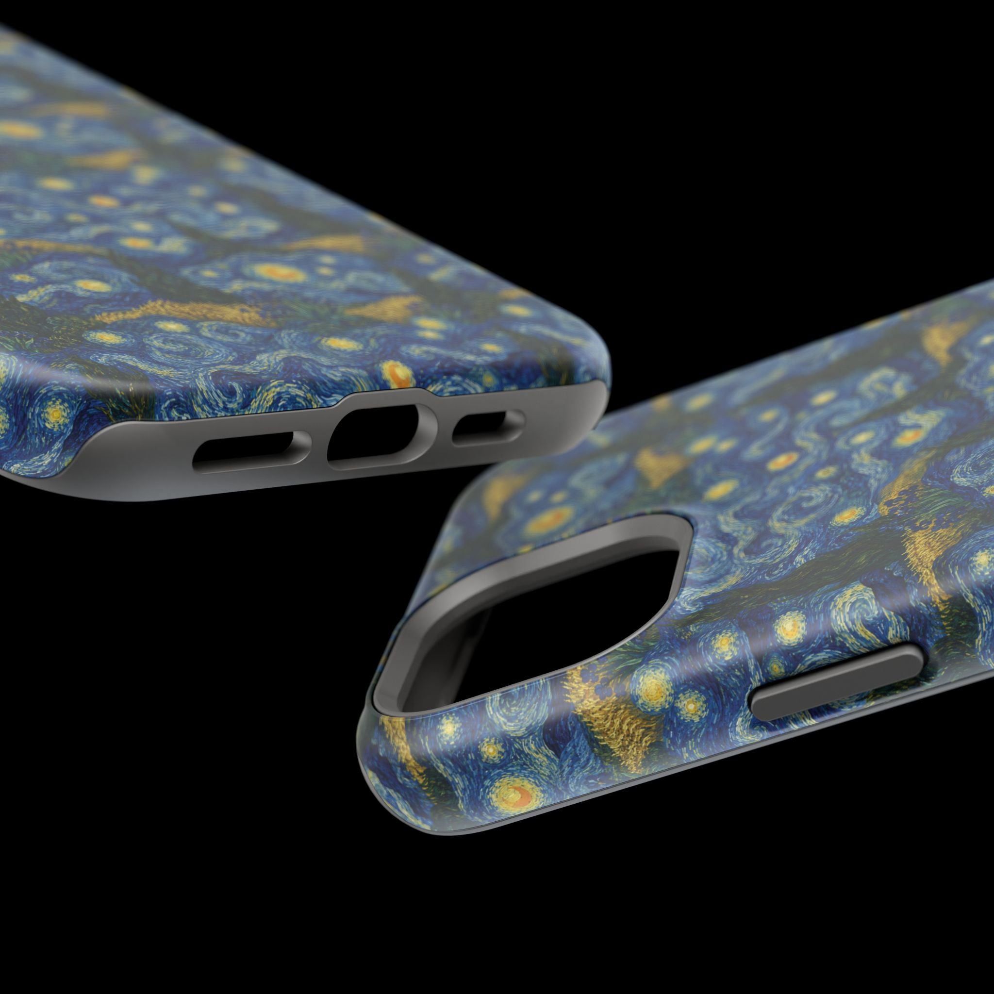 Van Gogh Illusion Magnetic Phone Case — Elegant Impact‑Resistant Art Lover Design