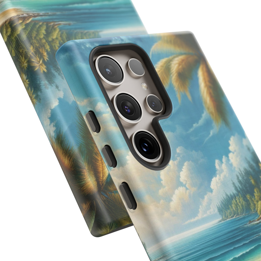 Coastal Serenity Ocean Beach View Protective Phone Case Gift for Her Phone 15, Samsung iPhone Samsung Gift for Her Case iPhone 15, Samsung iPhone Samsung Accessory Gift for Her.