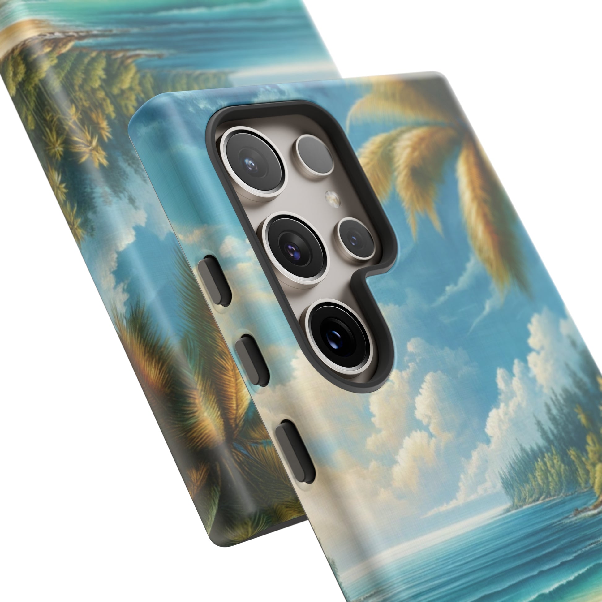 Coastal Serenity Ocean Beach View Protective Phone Case Gift for Her Phone 15, Samsung iPhone Samsung Gift for Her Case iPhone 15, Samsung iPhone Samsung Accessory Gift for Her.