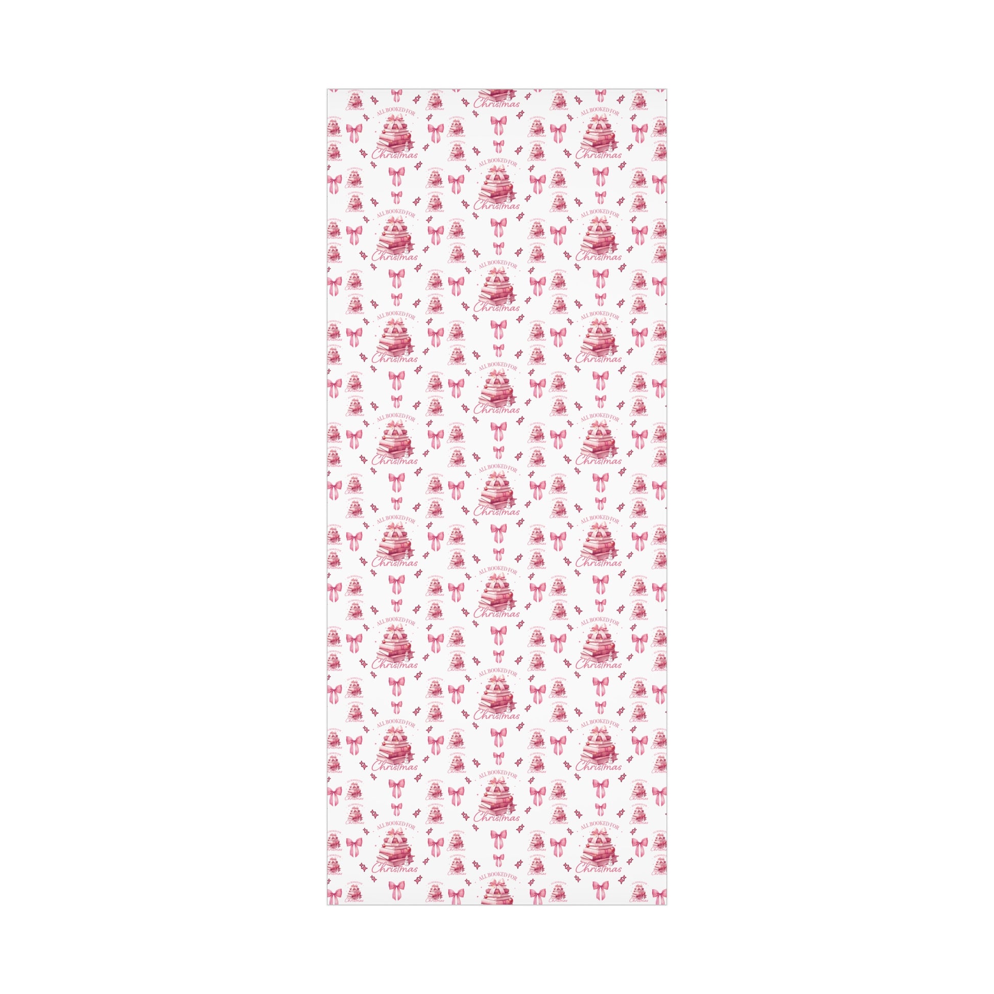 All Booked for Christmas Pink Books & Bows Holiday Edition Perfect for Book Lovers! Celebrate the Joy of Reading with Festive Charm in This Limited Christmas Collection Premium Quality - MRSBYVALLE