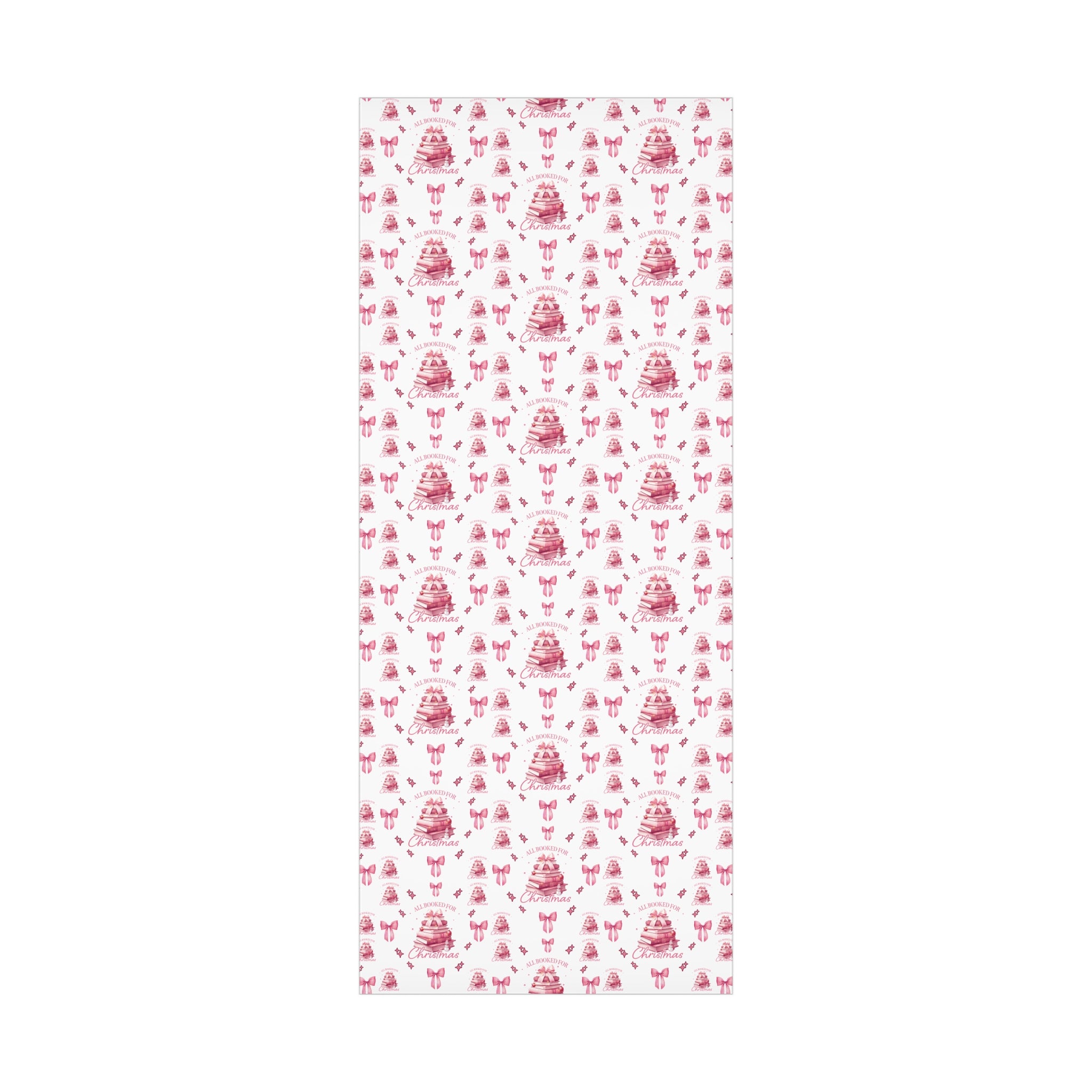 All Booked for Christmas Pink Books & Bows Holiday Edition Perfect for Book Lovers! Celebrate the Joy of Reading with Festive Charm in This Limited Christmas Collection Premium Quality - MRSBYVALLE