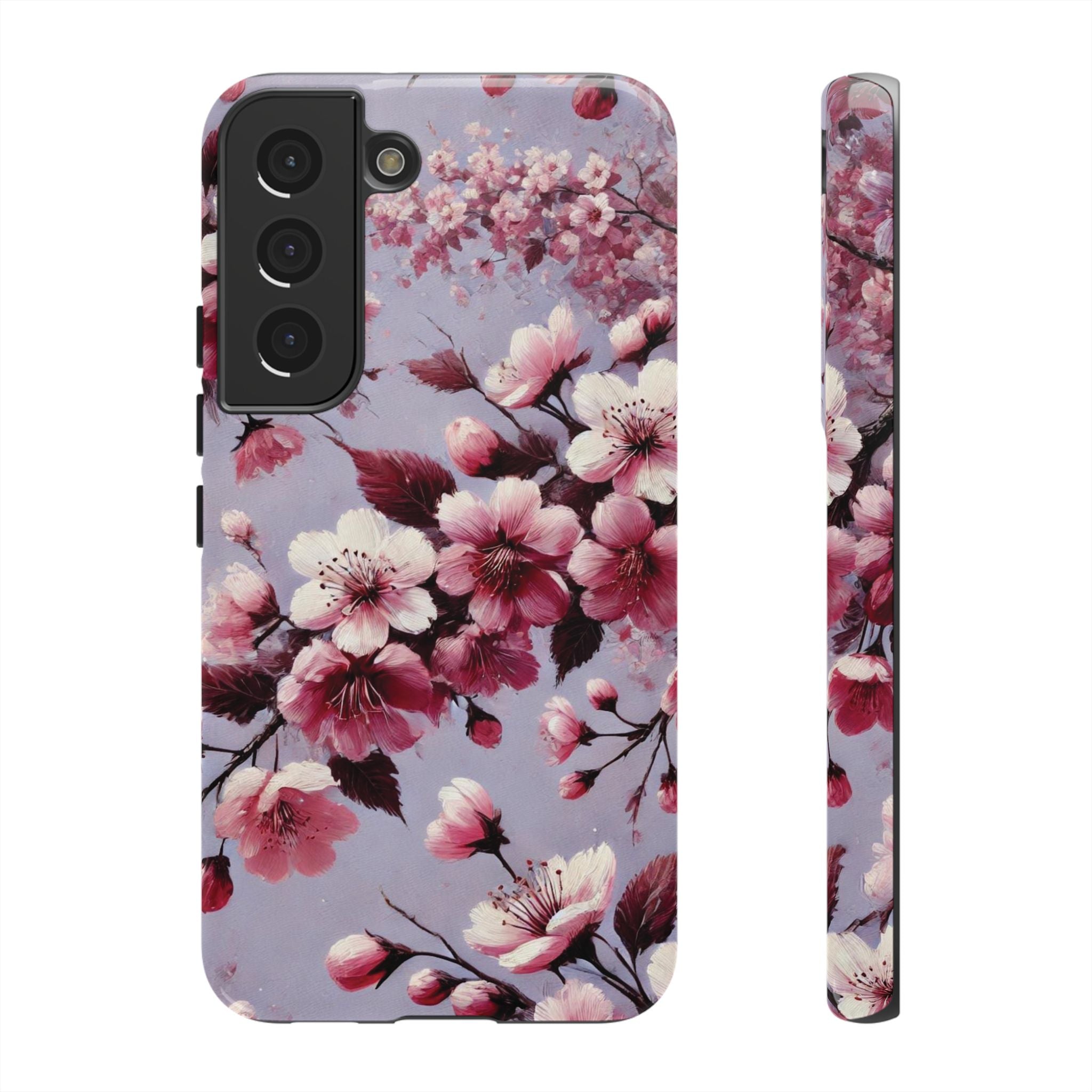 Lavender Floral Phone Case | Fall-Inspired Protective Cover for iPhone, Samsung & Pixel – Perfect Gift for Her