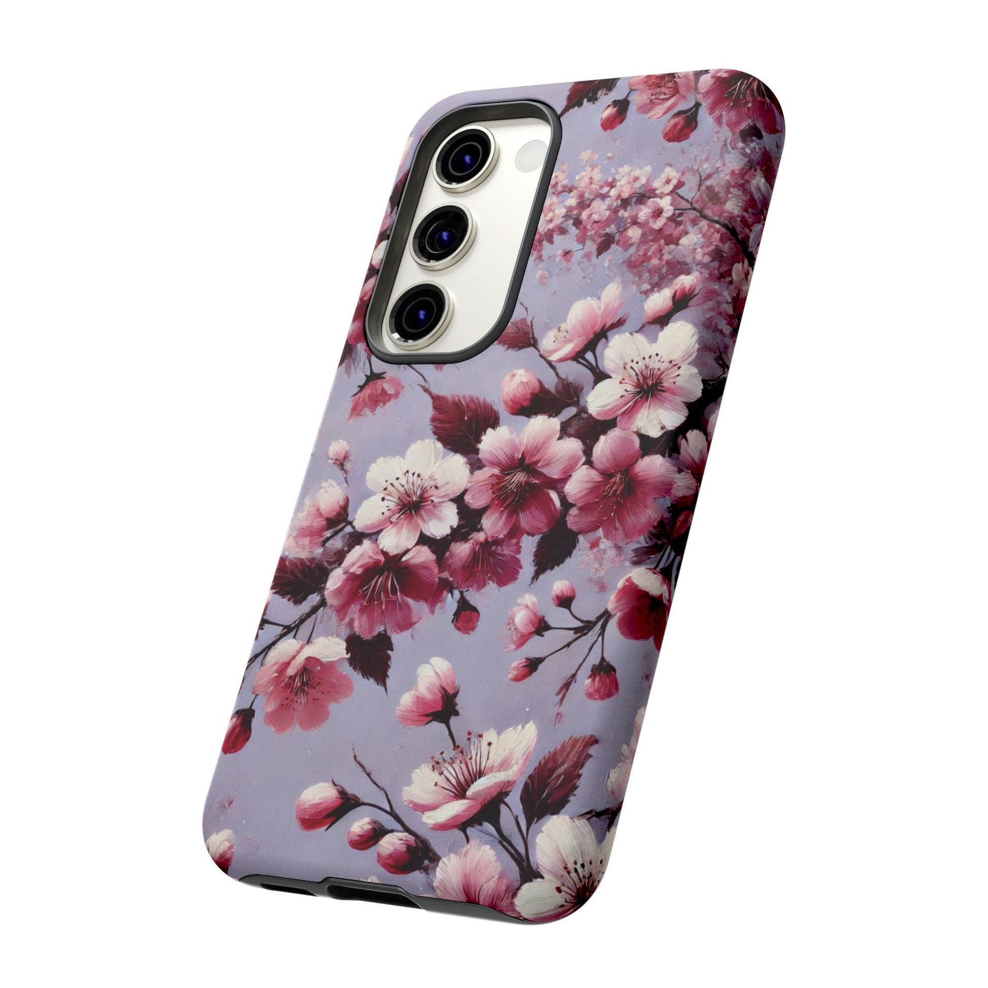 Lavender Floral Fall Phone Case for iPhone 16 pro15 14 13 12  21 23 Samsung, and Pixel | Stylish Protective Cover Gift for Her Perfect for Floral Lover