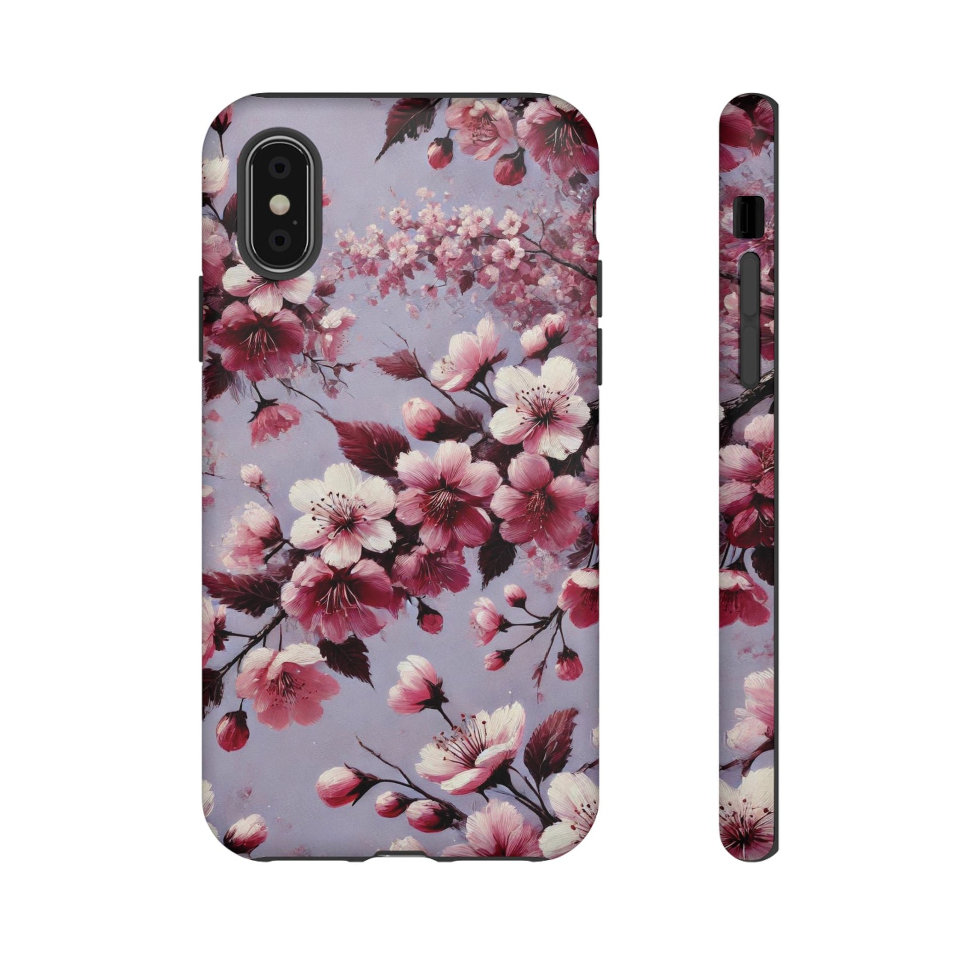 Lavender Floral Fall Phone Case for iPhone 16 pro15 14 13 12  21 23 Samsung, and Pixel | Stylish Protective Cover Gift for Her Perfect for Floral Lover - MRSBYVALLE