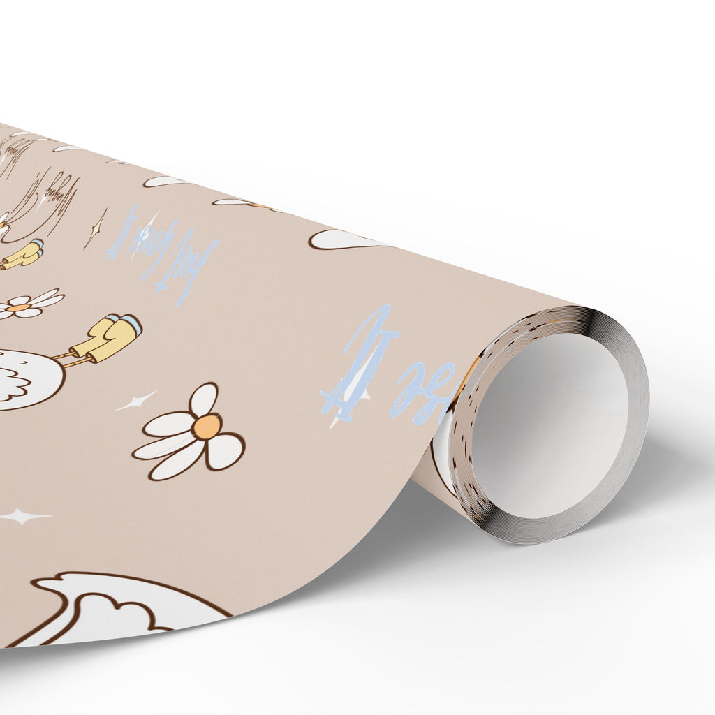Papiers Cadeaux, Papier Cadeau Motif Oie Rigolote, Jolies Feuilles d'Emballage, Emballage Cadeau Amusant, Papier Cadeau Original, Emballage Cadeau Fantaisiste