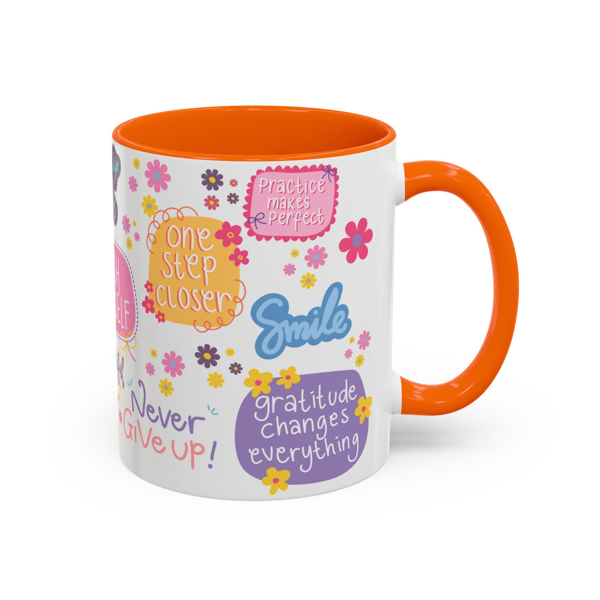 Good Vibes Only Coffee Mug 11 & 15 oz Ceramic Inspirational Cup, Positive Affirmation Gift for Mom, Teacher & Coworker | Morning Motivation Mother's Day, or Cozy Spring Mornings