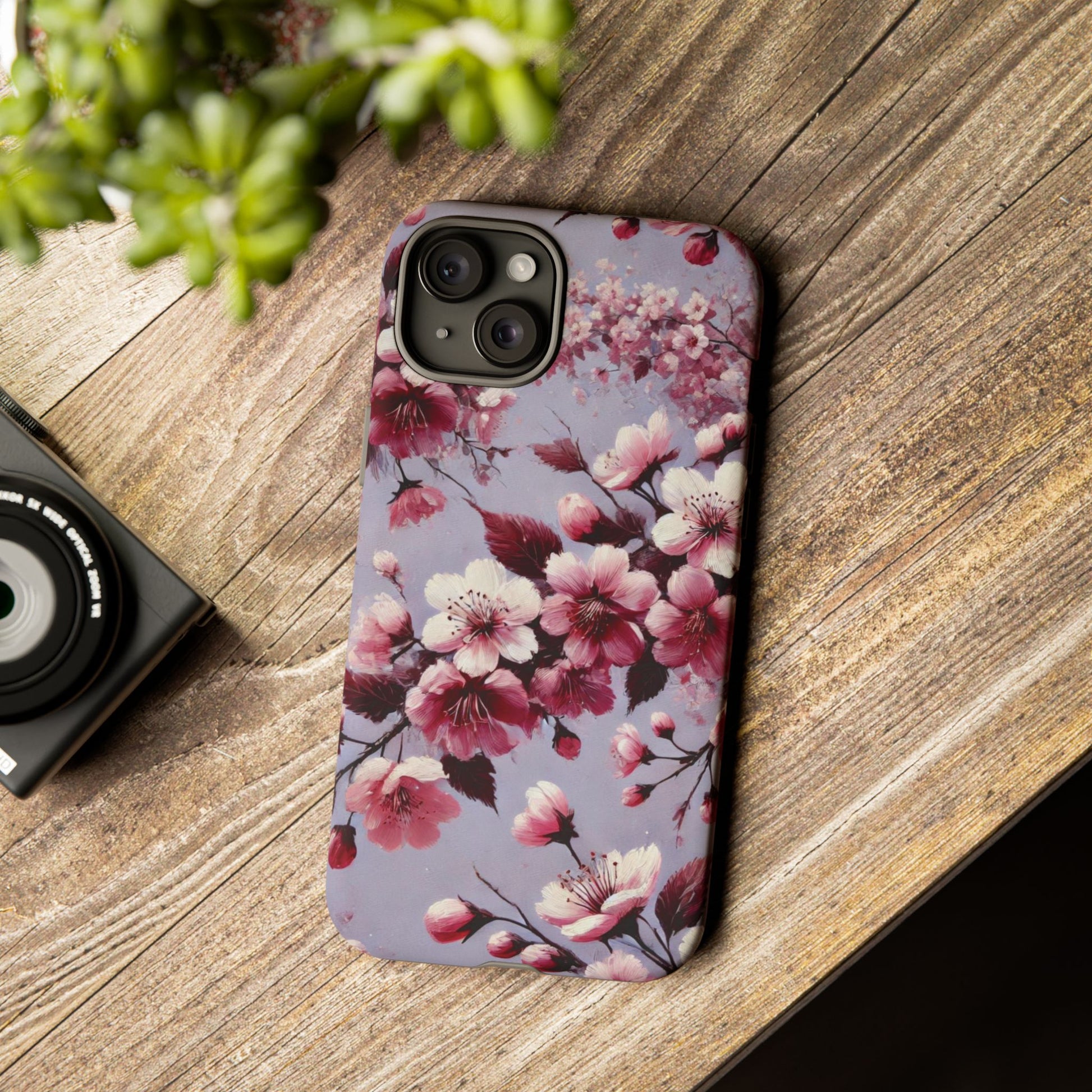 Lavender Floral Phone Case | Fall-Inspired Protective Cover for iPhone, Samsung & Pixel – Perfect Gift for Her