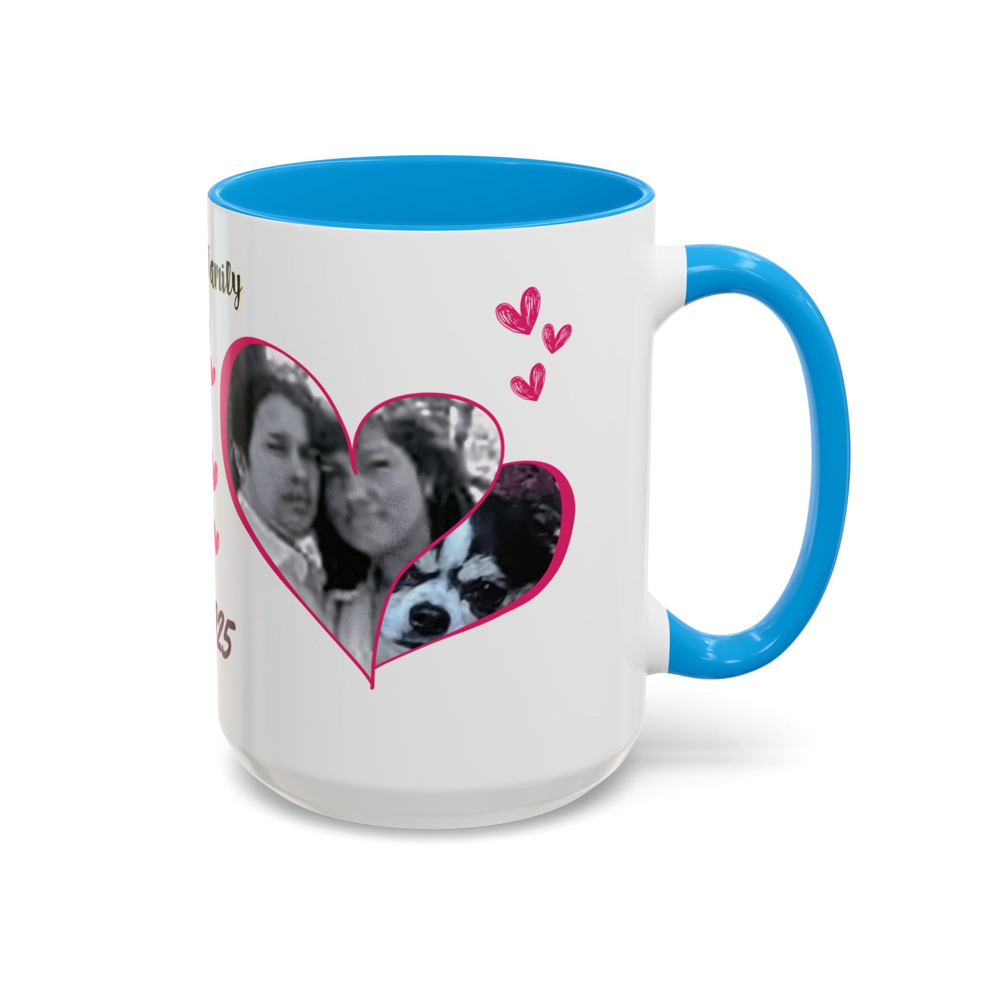 Personalized Photo Collage Coffee Mug, Custom Image Gift for Mom, Mother's Day Present, Colorful 15oz Cup, Birthday Mug, Custom Picture Mug Perfect Giift
