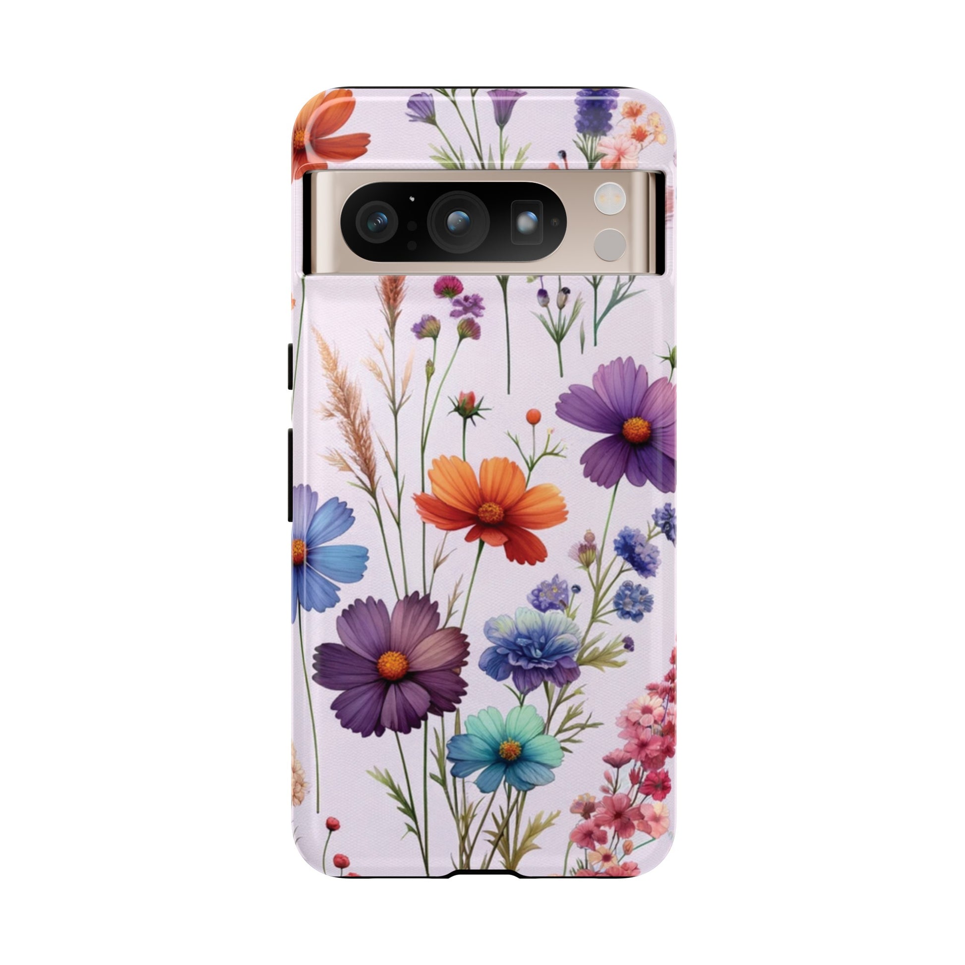 Lavender Wildflowers Protective Phone Case Gift for Her Phone 15, Samsung iPhone Samsung Gift for Her Case iPhone 15, Samsung iPhone Samsung Accessory Gift for Her.