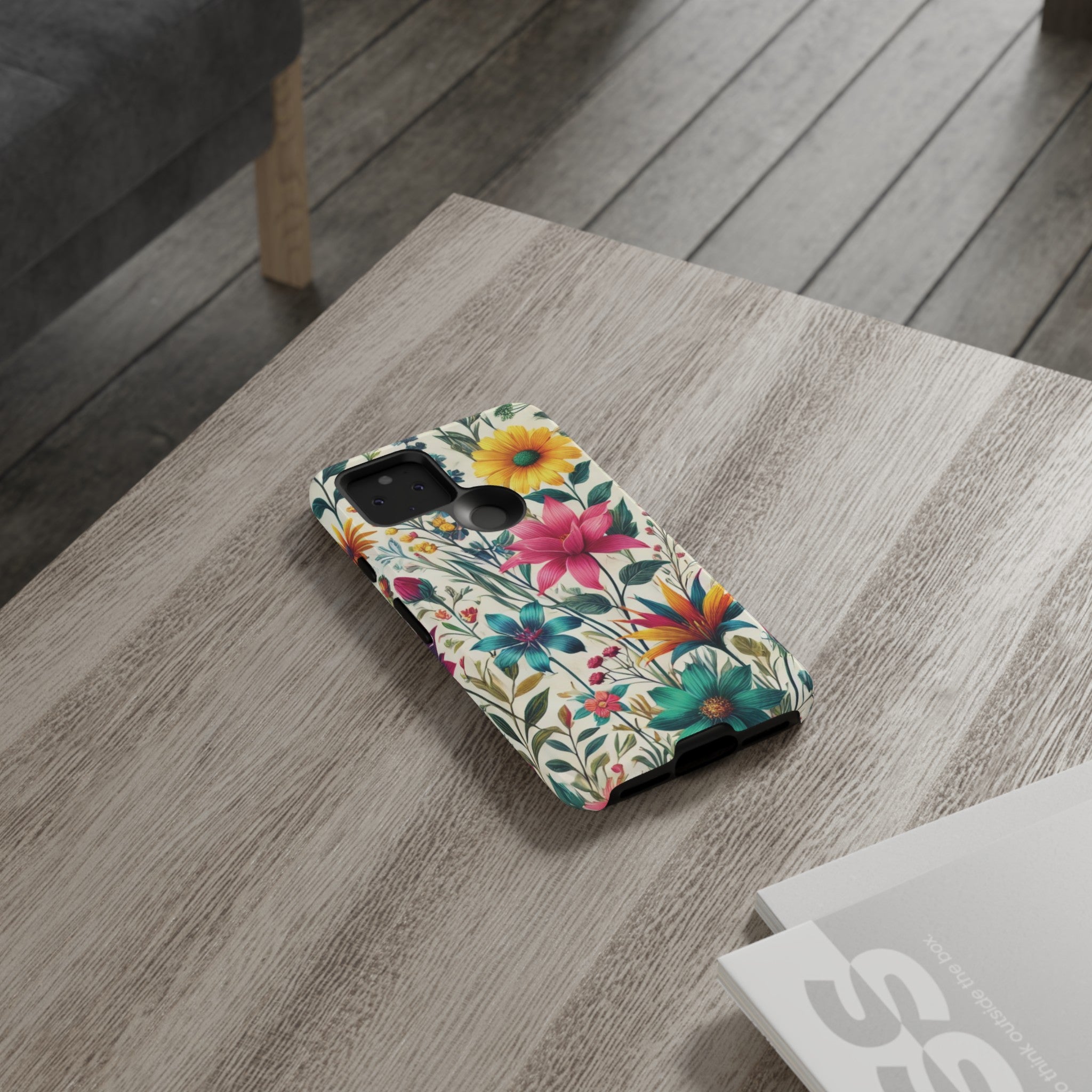 Wildflowers Boho Chic Design Phone Case - Stylish, Protective Cover for All Models Gift for Mom Accessory Gift for Her