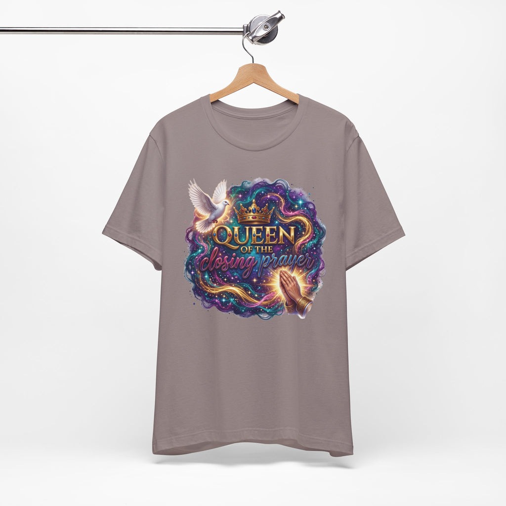 T-shirt chrétien « Reine de la prière finale » | T-shirt d'église amusant pour femme | T-shirt graphique sur le thème de la foi