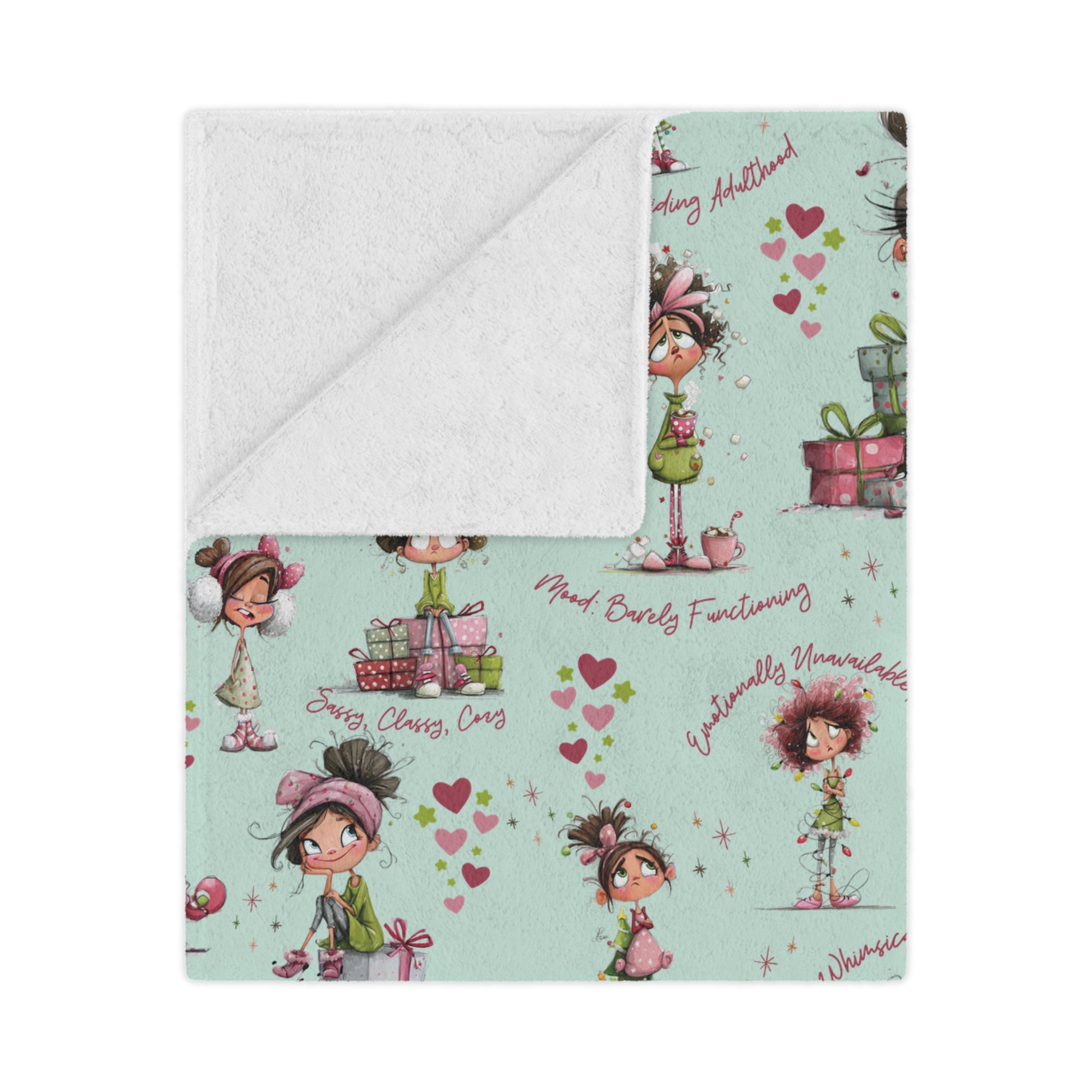 Whimsical Minky Blanket for Cozy Comfort