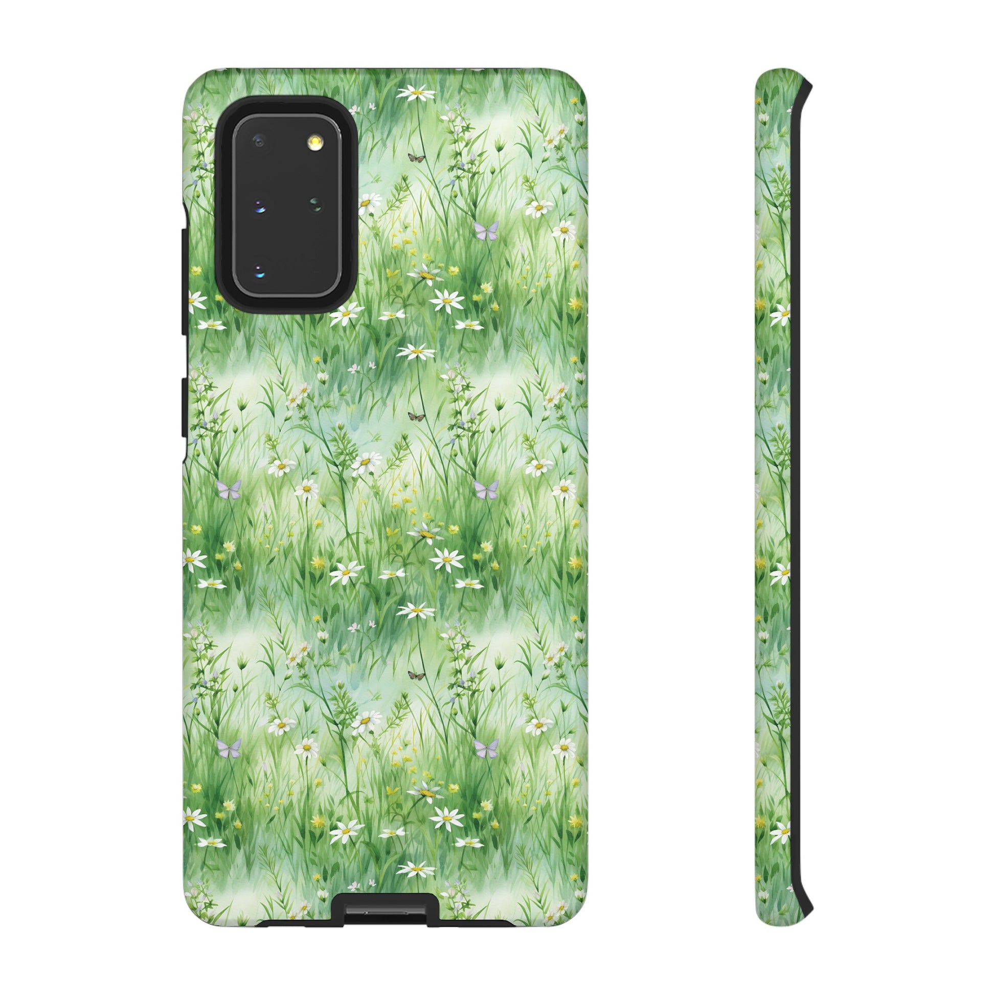 Beautiful Watercolor Grassing Daisy Boho Chic Design Phone Case Protective Cover for All Models Gift for Mom Accessory Gift for Her
