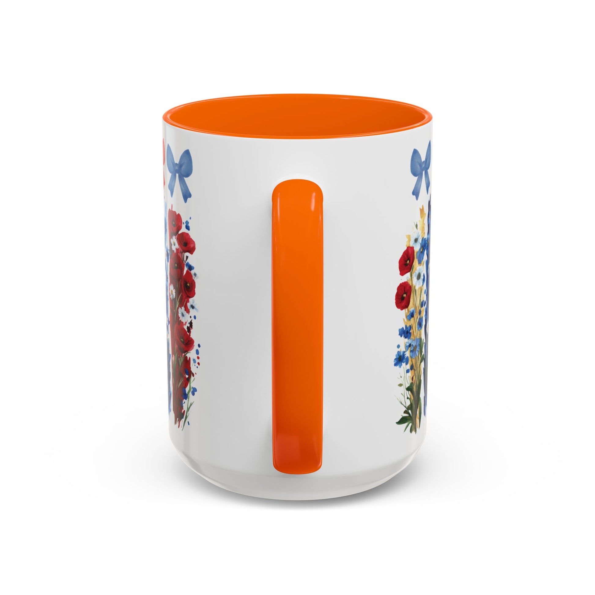 Brushstroke floral With Bows| Christian Mug with Bible Verse | Inspirational Gift for Christians | 11oz and 15oz Ceramic Coffee Mug Cozy Spring Mornings