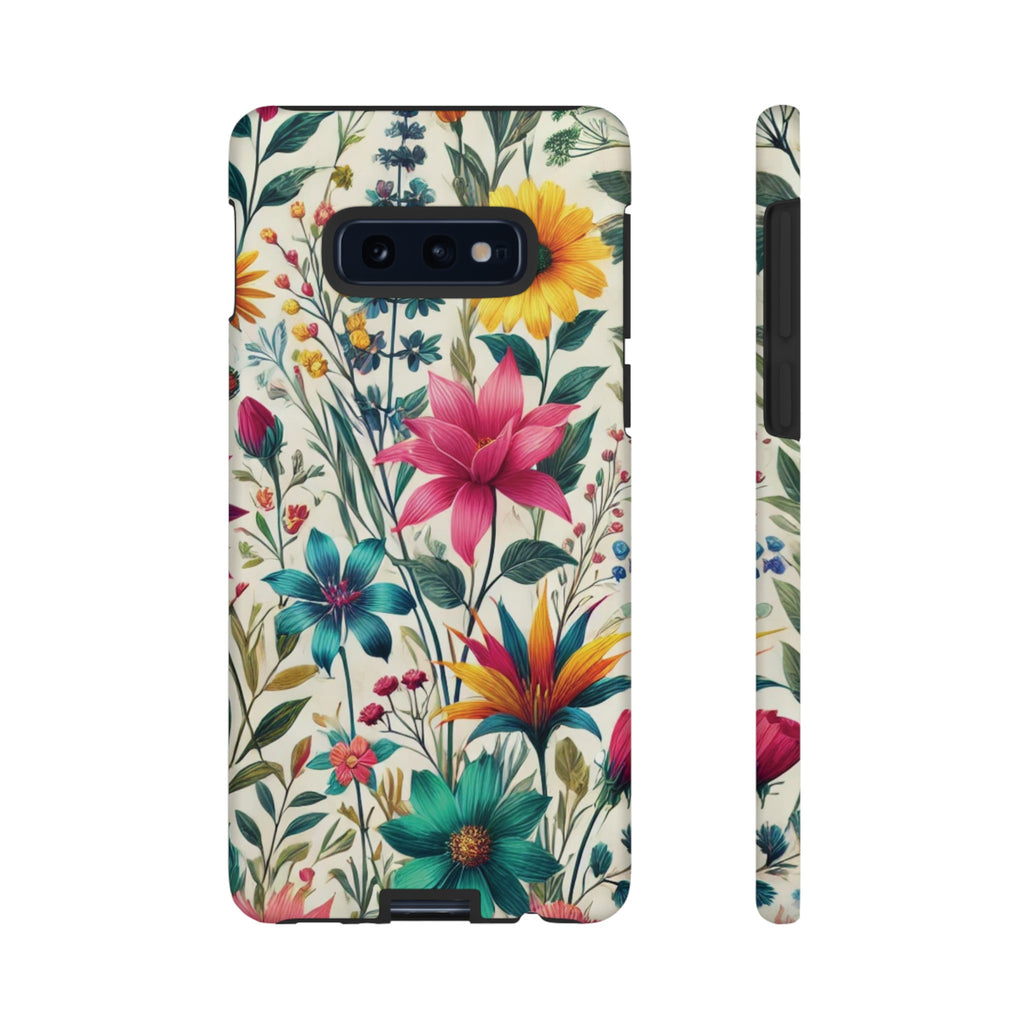 Wildflowers Boho Chic Design Phone Case - Stylish, Protective Cover for All Models Gift for Mom Accessory Gift for Her