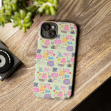 Good Vibes Only Protective Phone Case  Shockproof Slim Aesthetic Motivational Quote Cover, Positive Affirmation Gift for Mom, Teens & Besties | iPhone & Galaxy