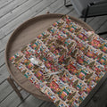 Christmas Village Wrapping Paper Roll  Festive Holiday Gift Wrap