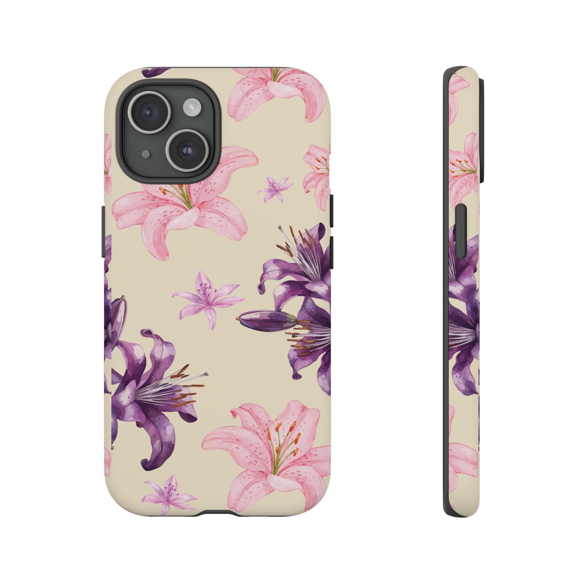 Blooming Tiger Lily Phone Case - Compatible with iPhone, Samsung, and Pixel | Stylish Protective Cover Gift for Her Perfect for Floral Lover