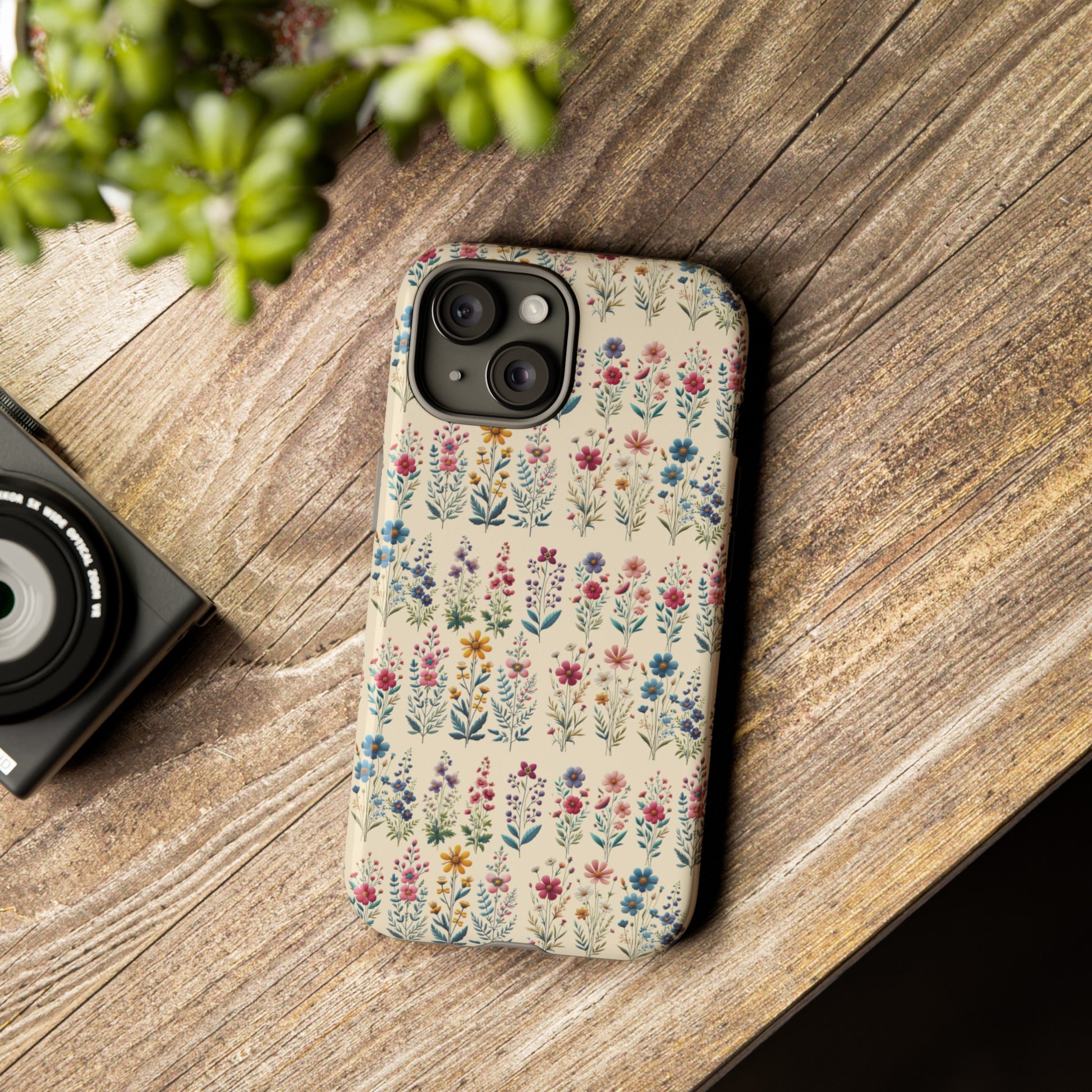 Best Beautiful Wildflower Phone Case Floral Design for iPhone, Galaxy, and Google Durable Protection Gift for Her Case iPhone 15, Samsung iPhone Gift for Her