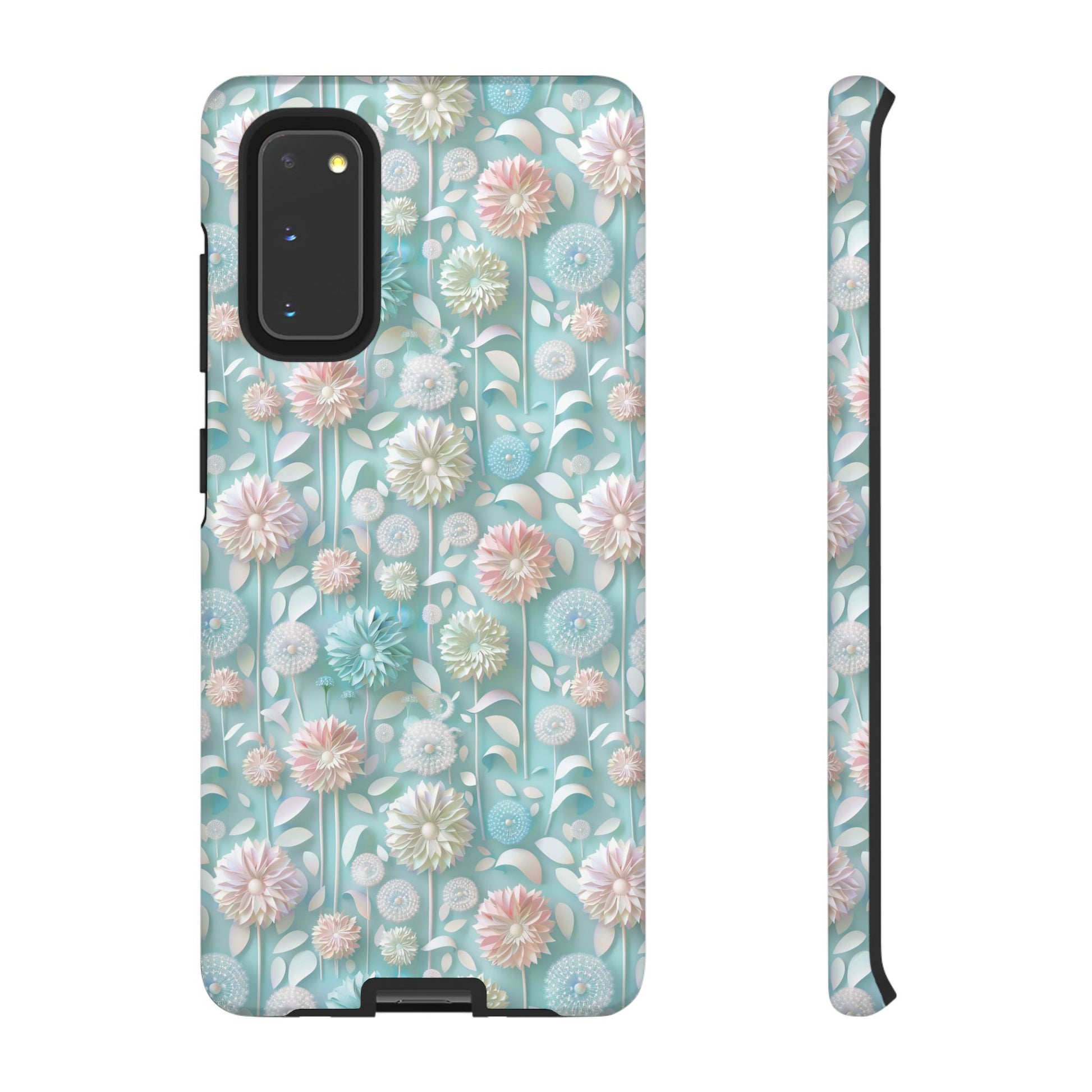 Pastel Floral Phone Case for iPhone & Samsung | Elegant and Slim Design with Shockproof Protection | Durable, Scratch-Resistant, and Lightweight | Stylish Accessory